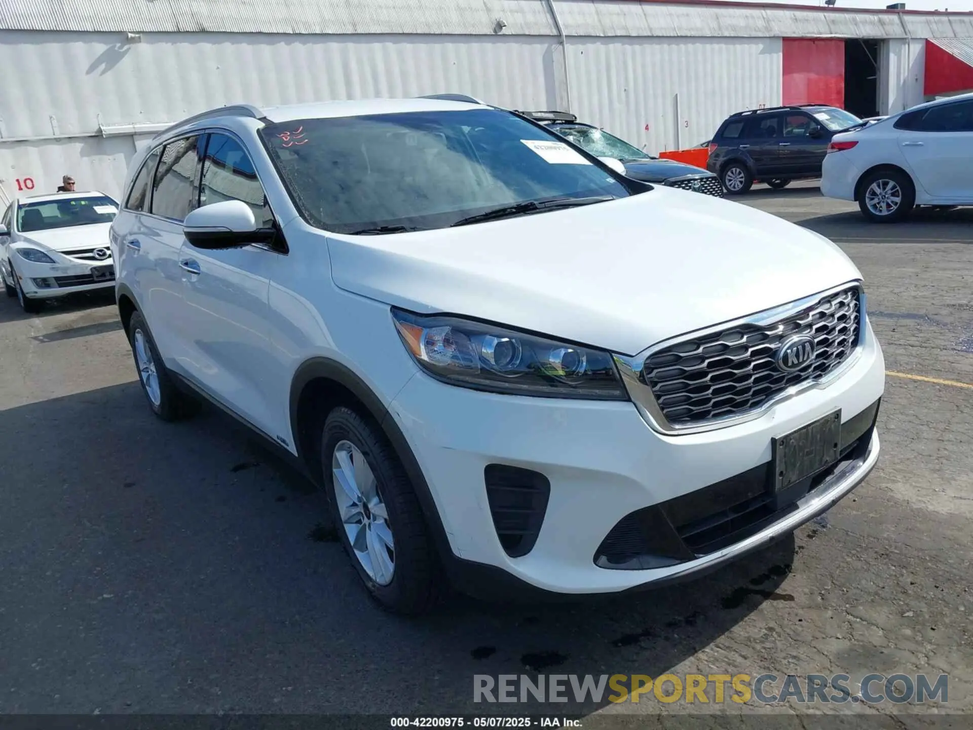 1 Photograph of a damaged car 5XYPGDA3XLG649958 KIA SORENTO 2020