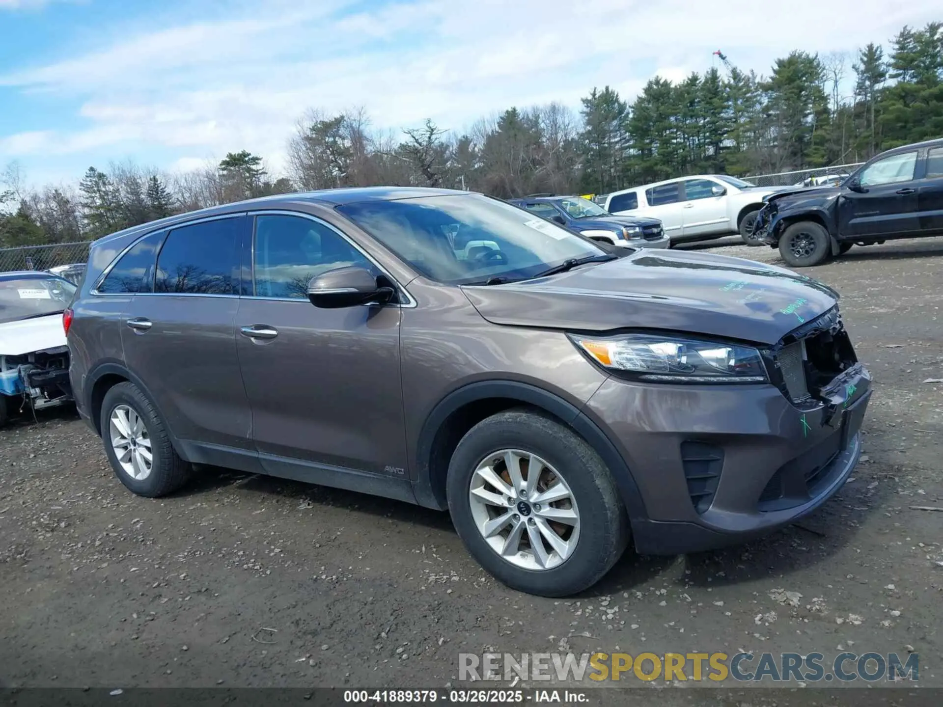 13 Photograph of a damaged car 5XYPGDA50LG620521 KIA SORENTO 2020