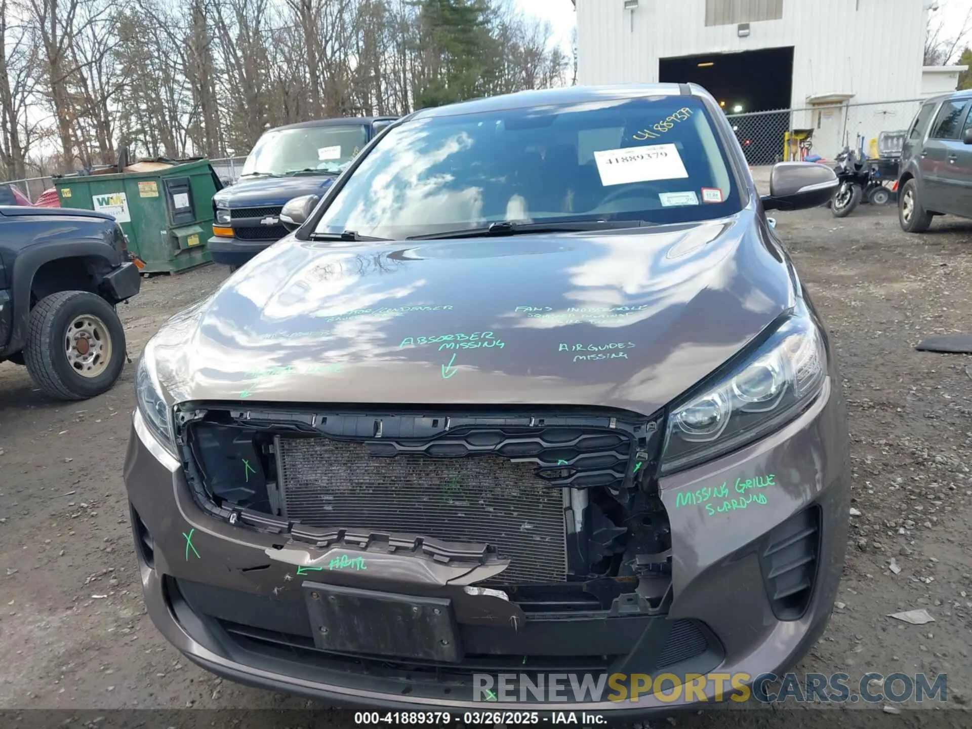 6 Photograph of a damaged car 5XYPGDA50LG620521 KIA SORENTO 2020