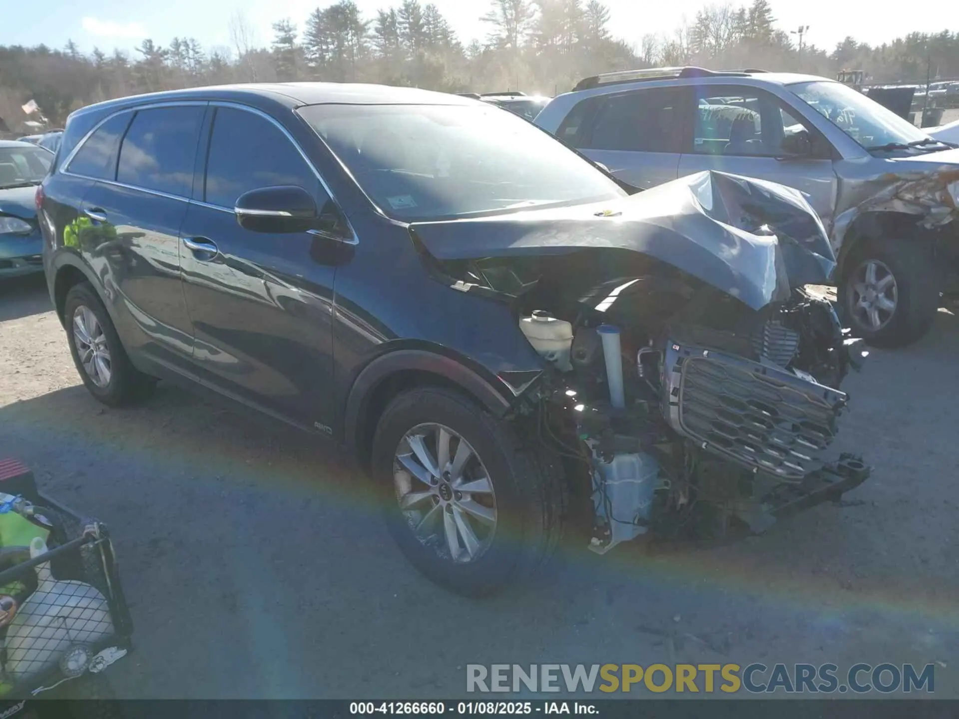 1 Photograph of a damaged car 5XYPGDA54LG619310 KIA SORENTO 2020