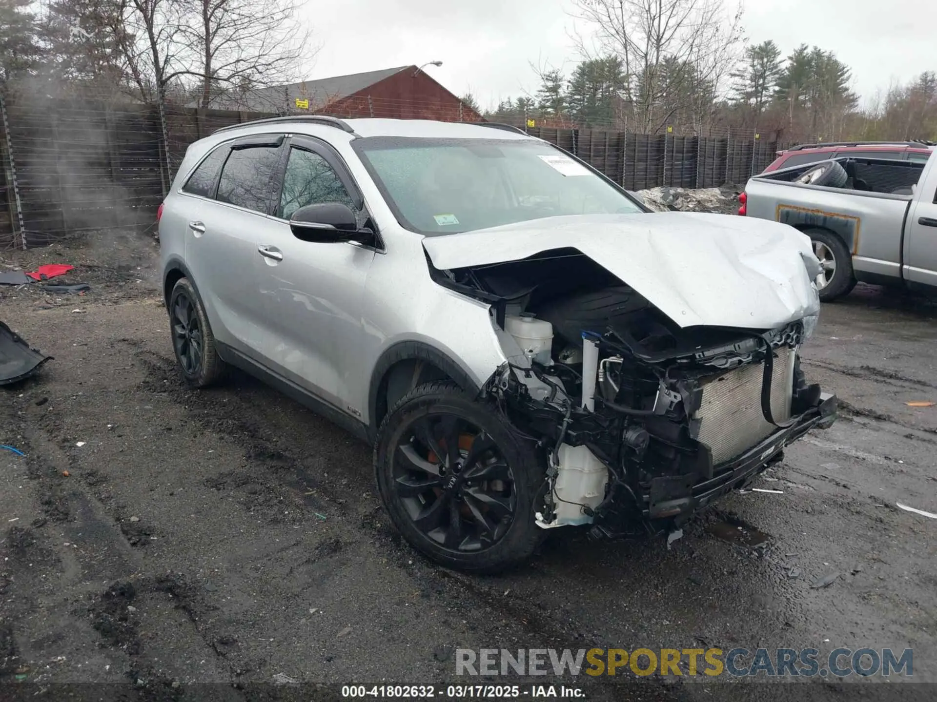 1 Photograph of a damaged car 5XYPGDA55LG667883 KIA SORENTO 2020