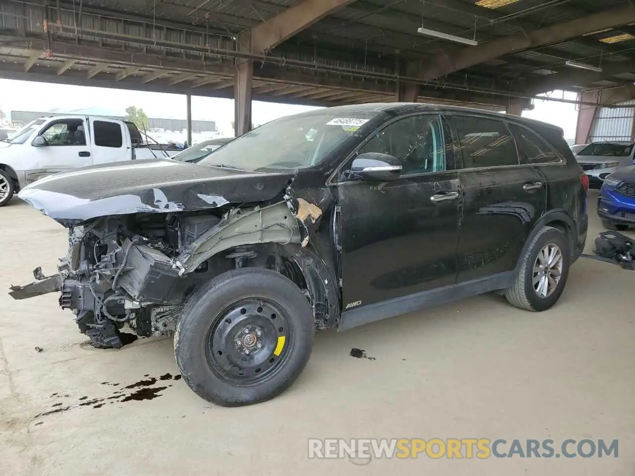 1 Photograph of a damaged car 5XYPGDA57LG617342 KIA SORENTO 2020