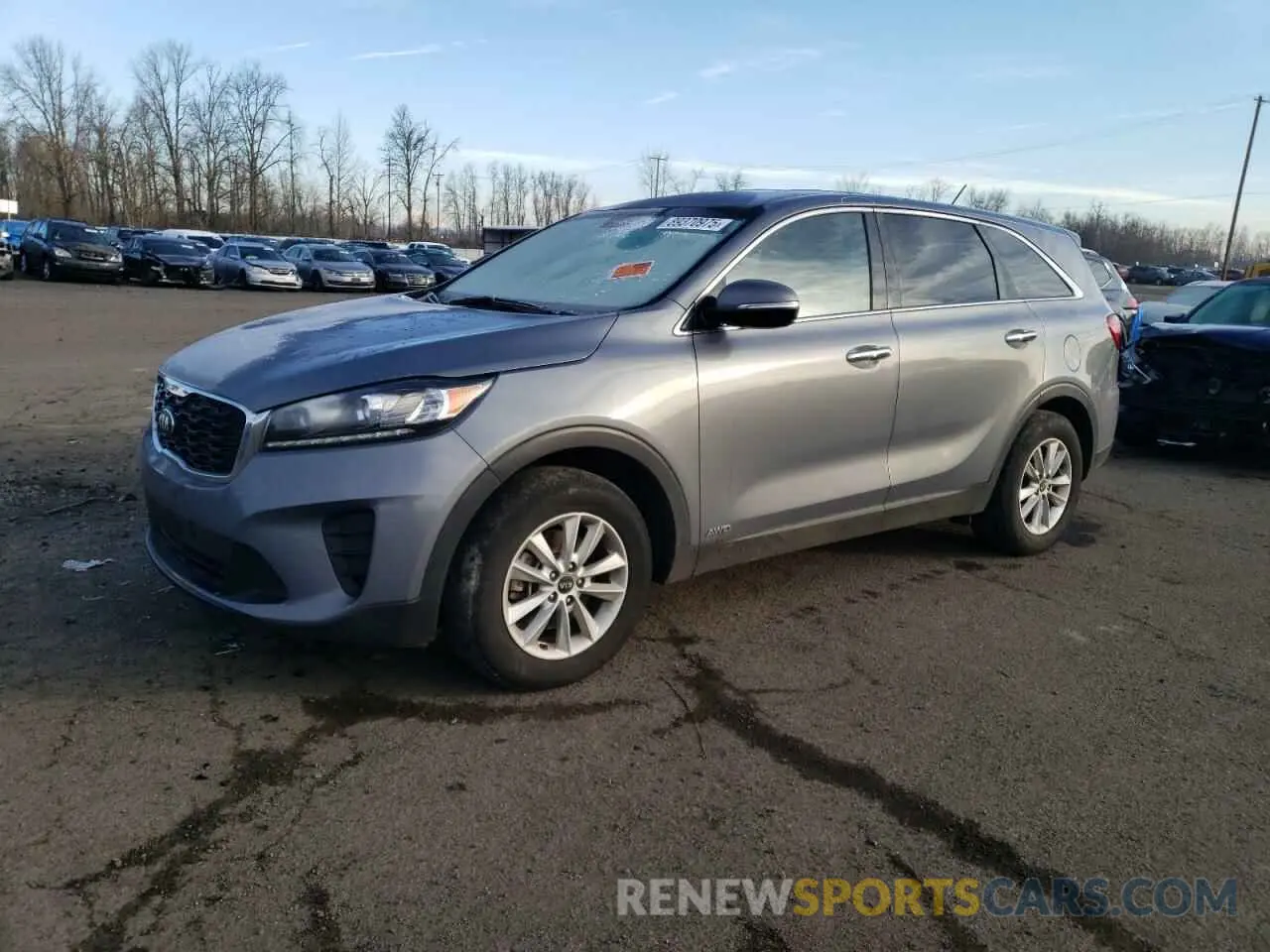 1 Photograph of a damaged car 5XYPGDA59LG620467 KIA SORENTO 2020