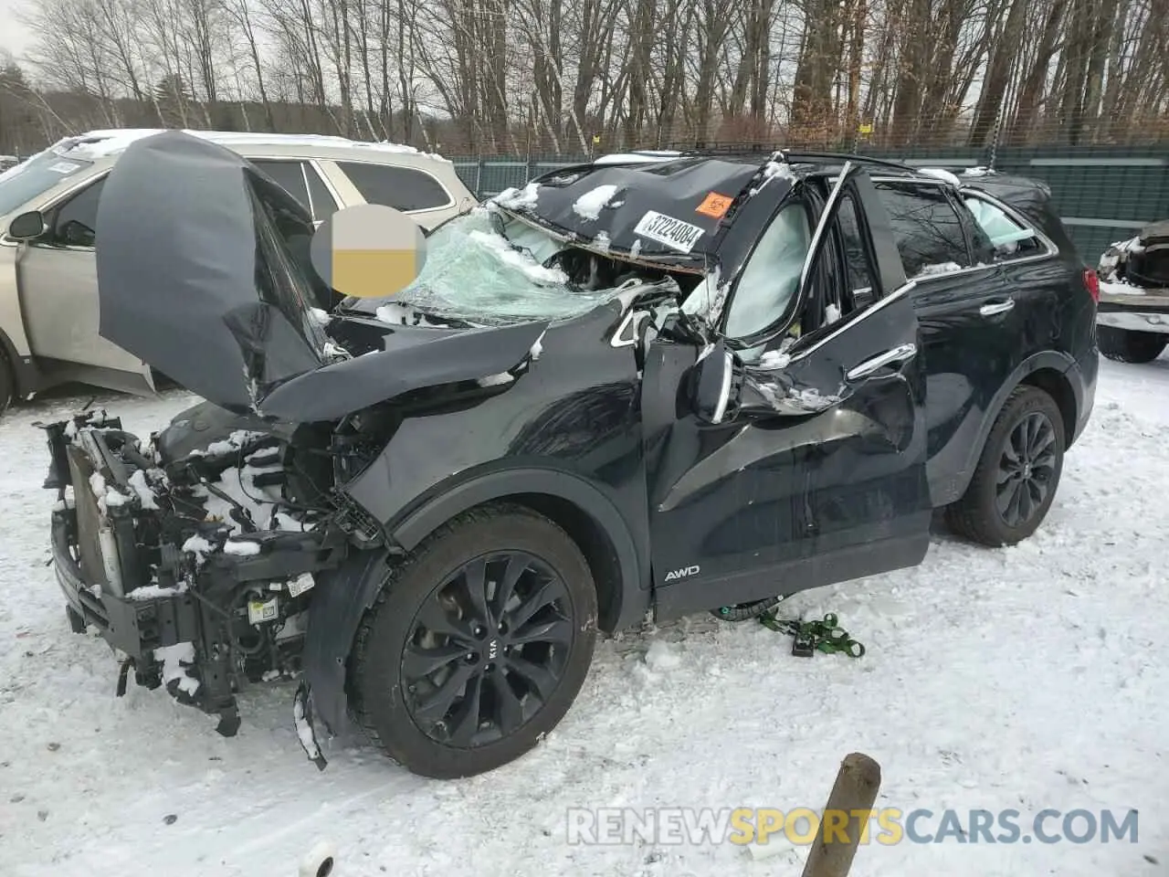 1 Photograph of a damaged car 5XYPGDA59LG637821 KIA SORENTO 2020