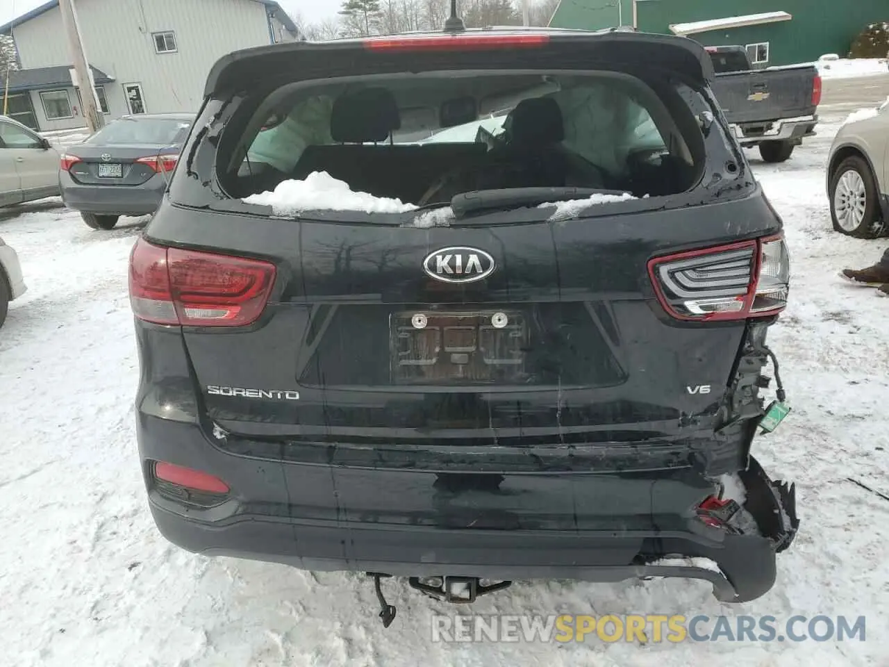 6 Photograph of a damaged car 5XYPGDA59LG637821 KIA SORENTO 2020