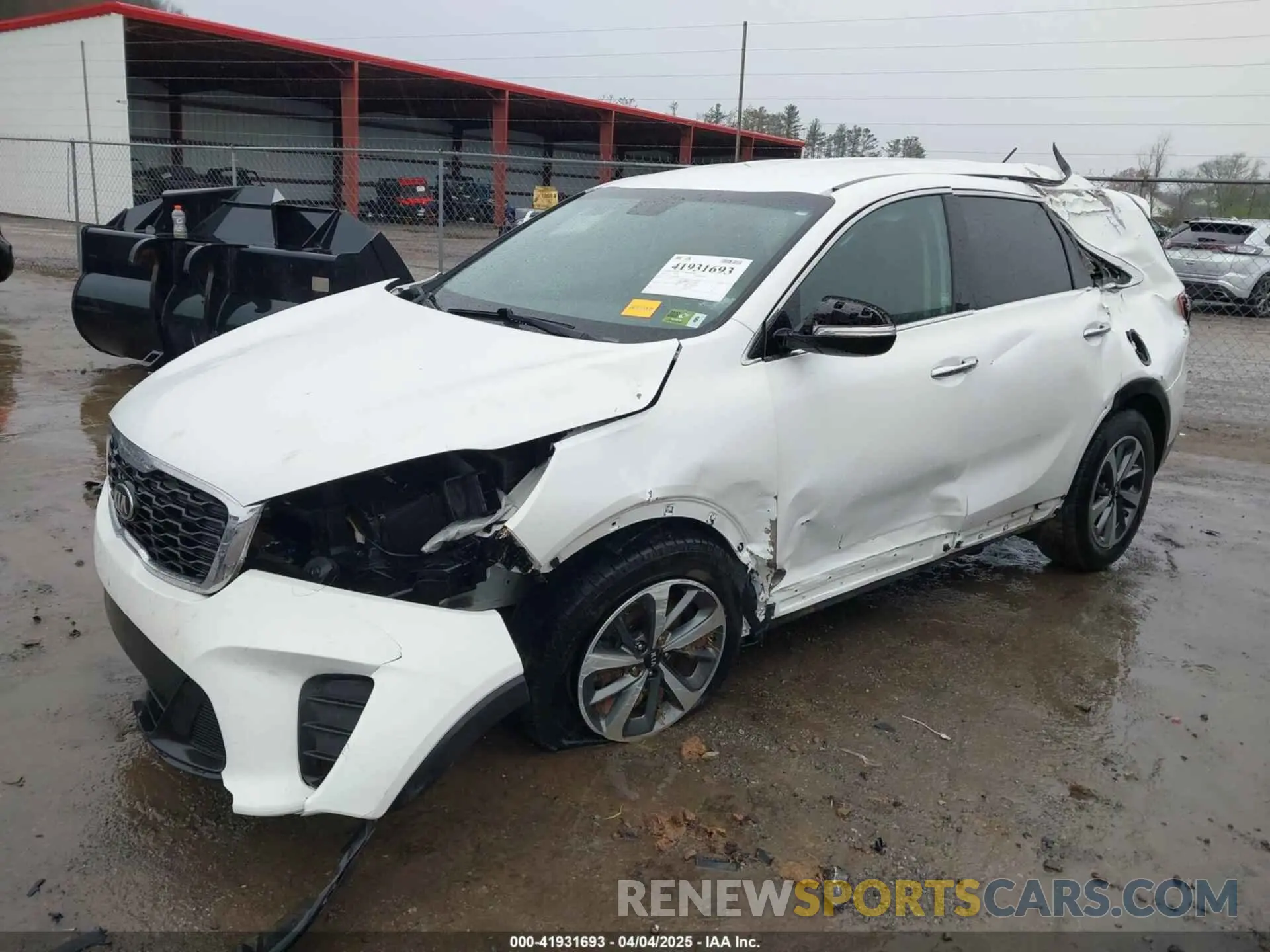 2 Photograph of a damaged car 5XYPGDA59LG664842 KIA SORENTO 2020