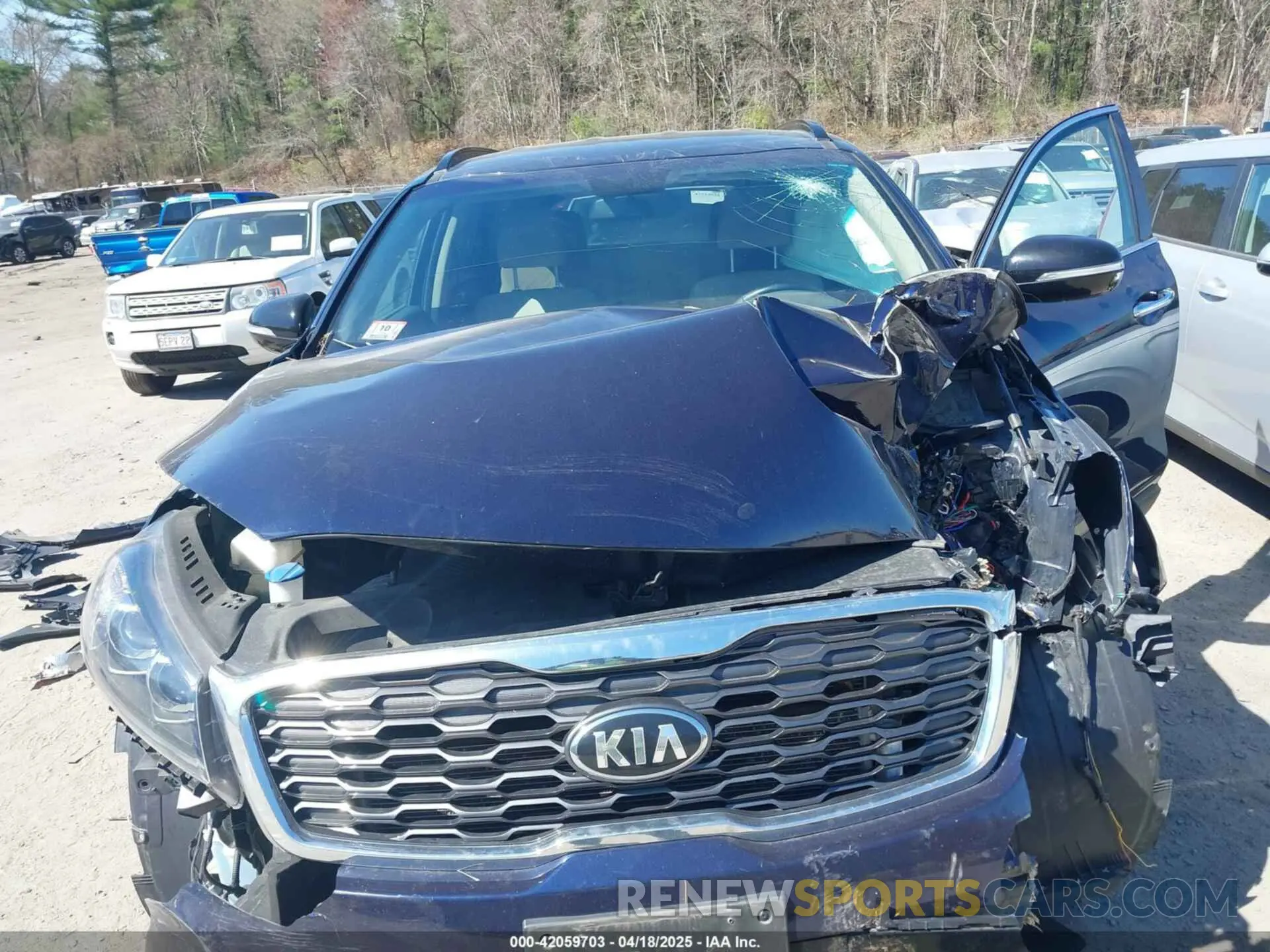 10 Photograph of a damaged car 5XYPGDA59LG684461 KIA SORENTO 2020
