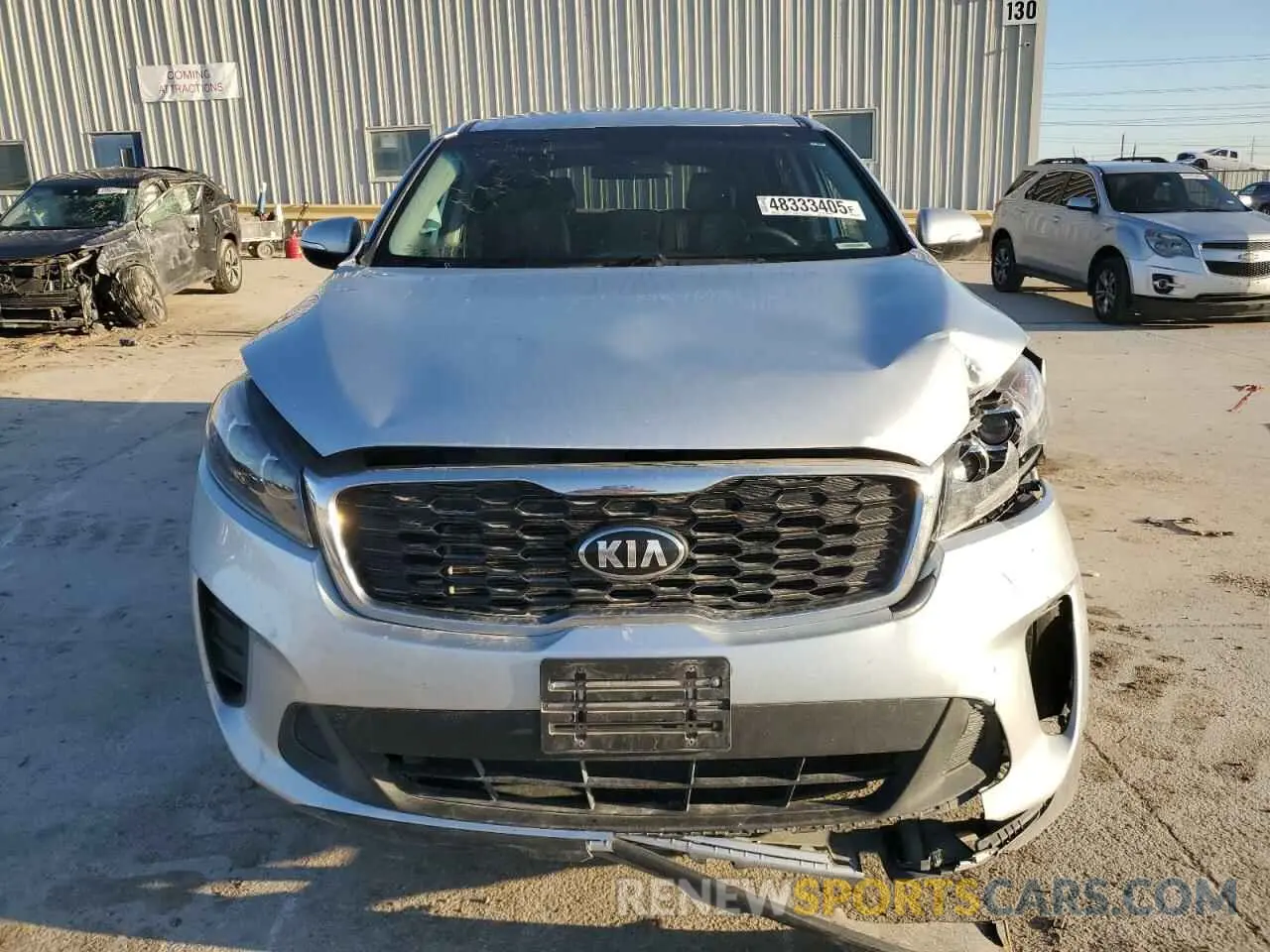5 Photograph of a damaged car 5XYPGDA5XLG620493 KIA SORENTO 2020