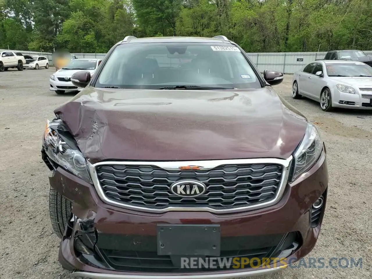 5 Photograph of a damaged car 5XYPH4A50LG689304 KIA SORENTO 2020