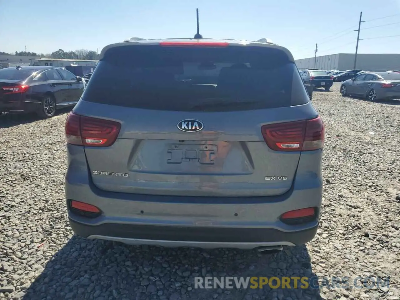 6 Photograph of a damaged car 5XYPH4A51LG706272 KIA SORENTO 2020