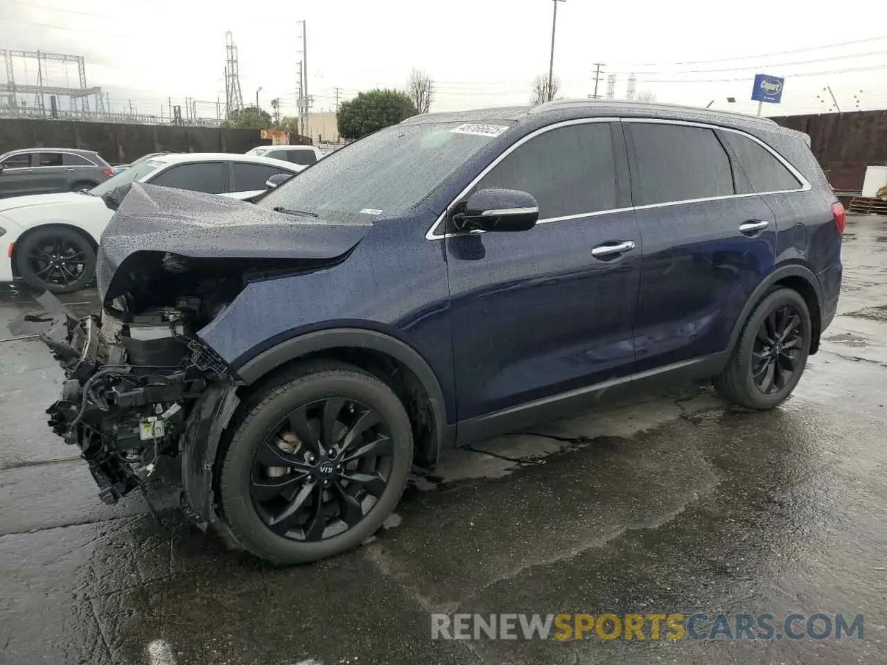 1 Photograph of a damaged car 5XYPH4A54LG635410 KIA SORENTO 2020