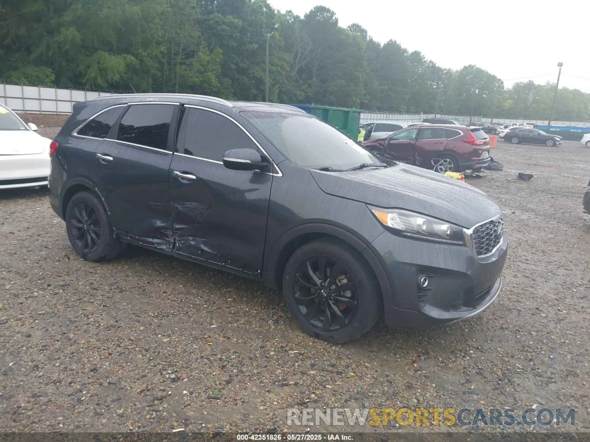 1 Photograph of a damaged car 5XYPH4A58LG658348 KIA SORENTO 2020