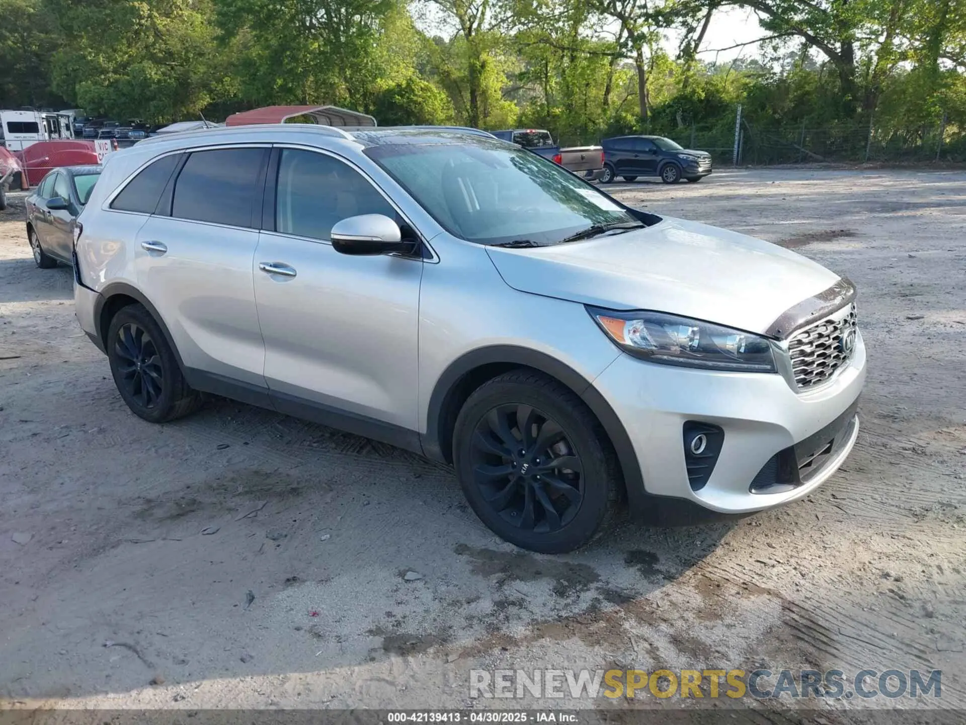 1 Photograph of a damaged car 5XYPH4A58LG709332 KIA SORENTO 2020