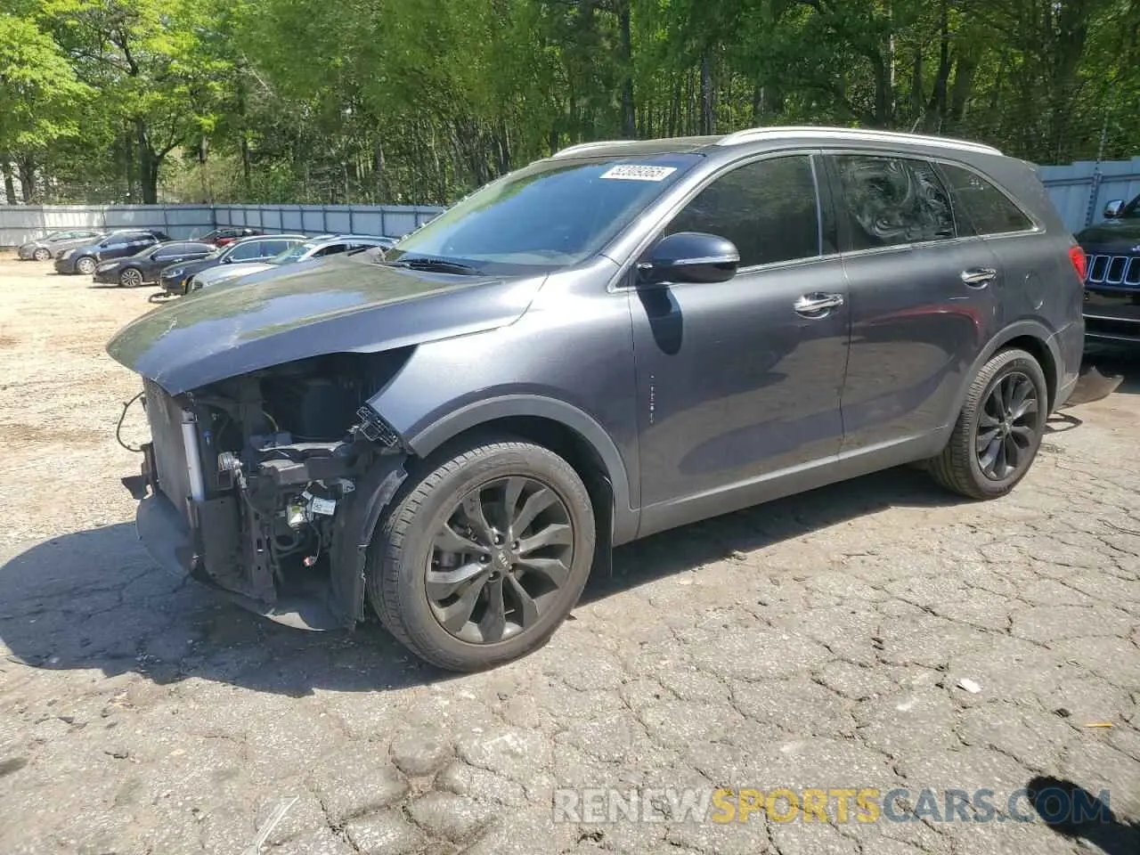 1 Photograph of a damaged car 5XYPH4A5XLG675703 KIA SORENTO 2020