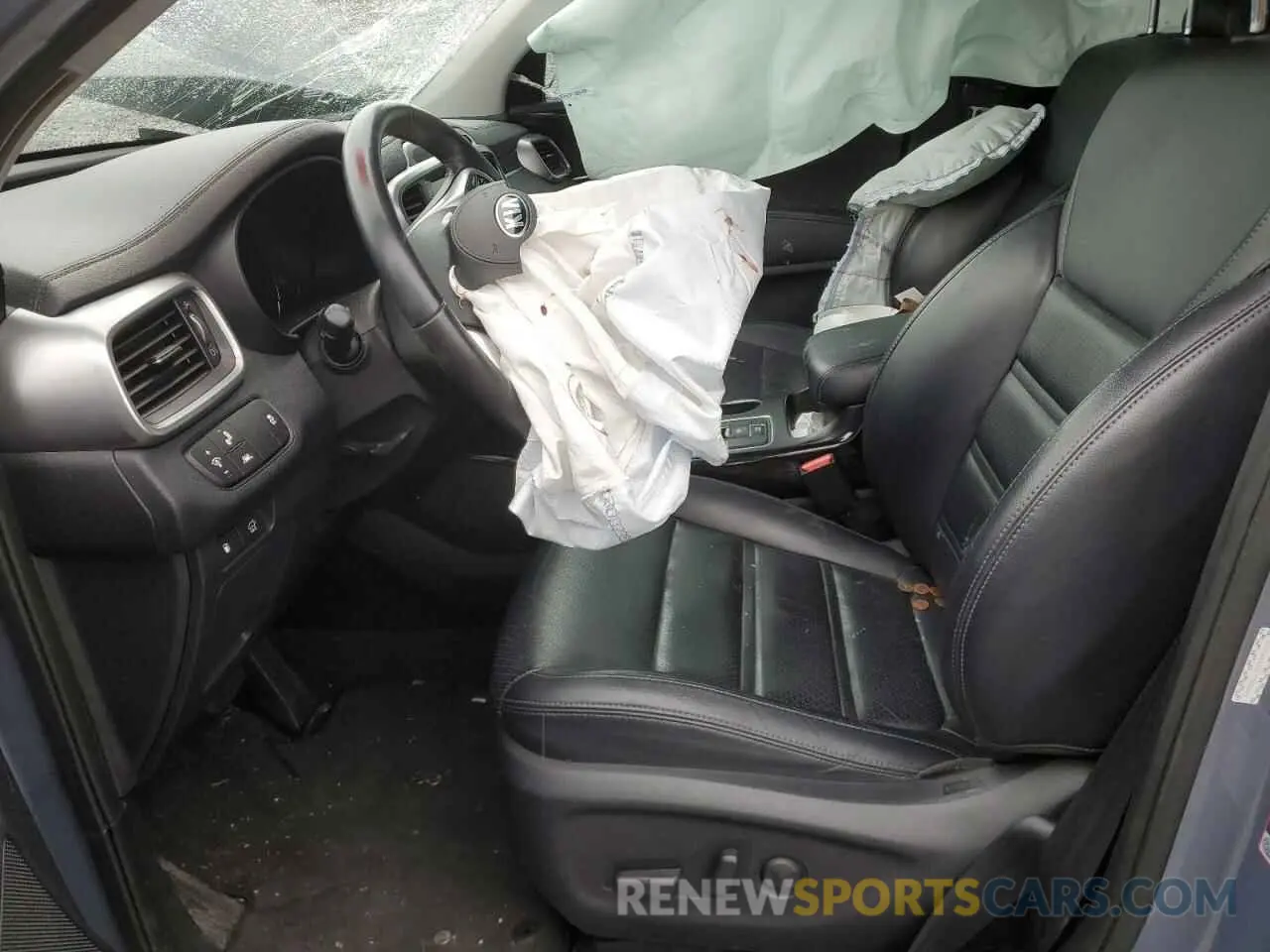 7 Photograph of a damaged car 5XYPH4A5XLG702639 KIA SORENTO 2020