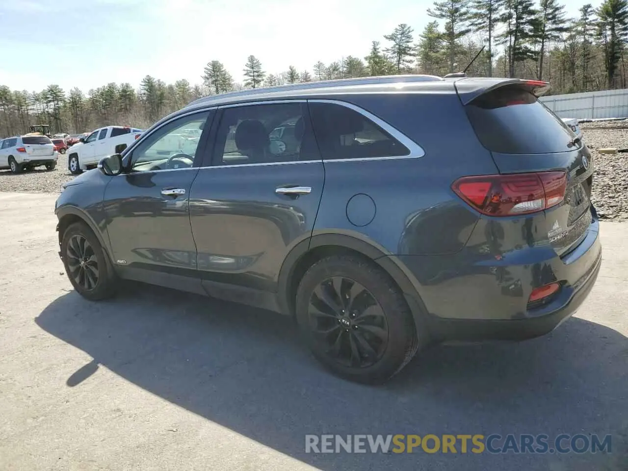 2 Photograph of a damaged car 5XYPHDA52LG708595 KIA SORENTO 2020