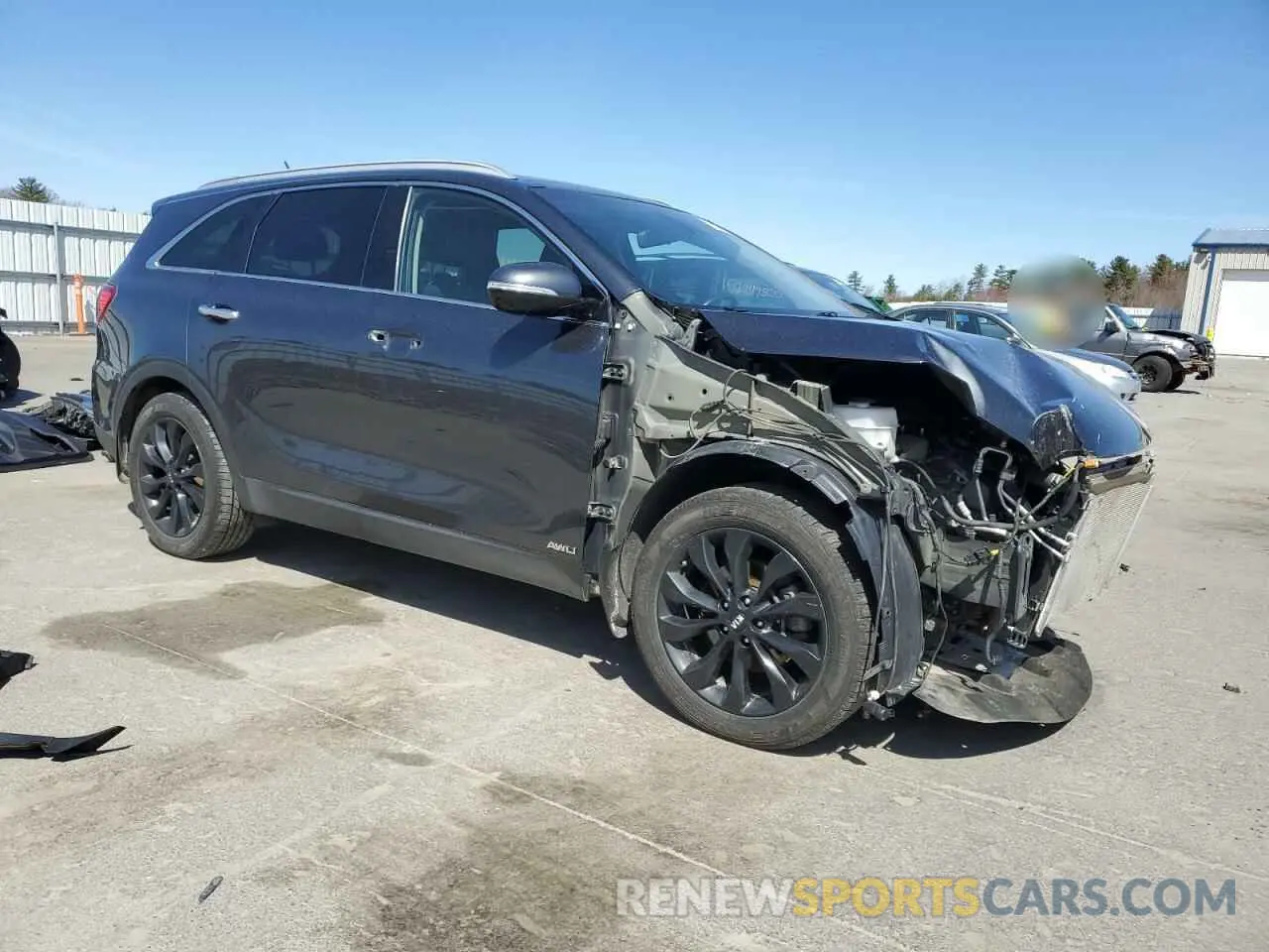 4 Photograph of a damaged car 5XYPHDA52LG708595 KIA SORENTO 2020