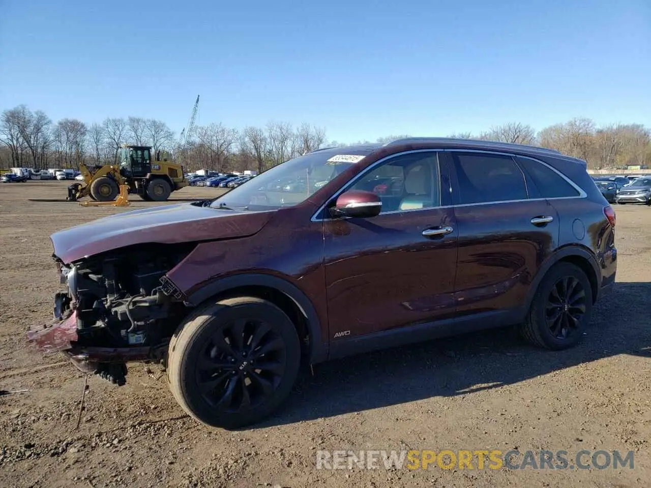 1 Photograph of a damaged car 5XYPHDA56LG691445 KIA SORENTO 2020