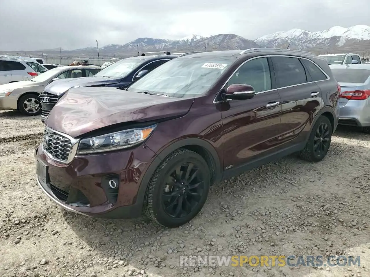 1 Photograph of a damaged car 5XYPHDA56LG694667 KIA SORENTO 2020