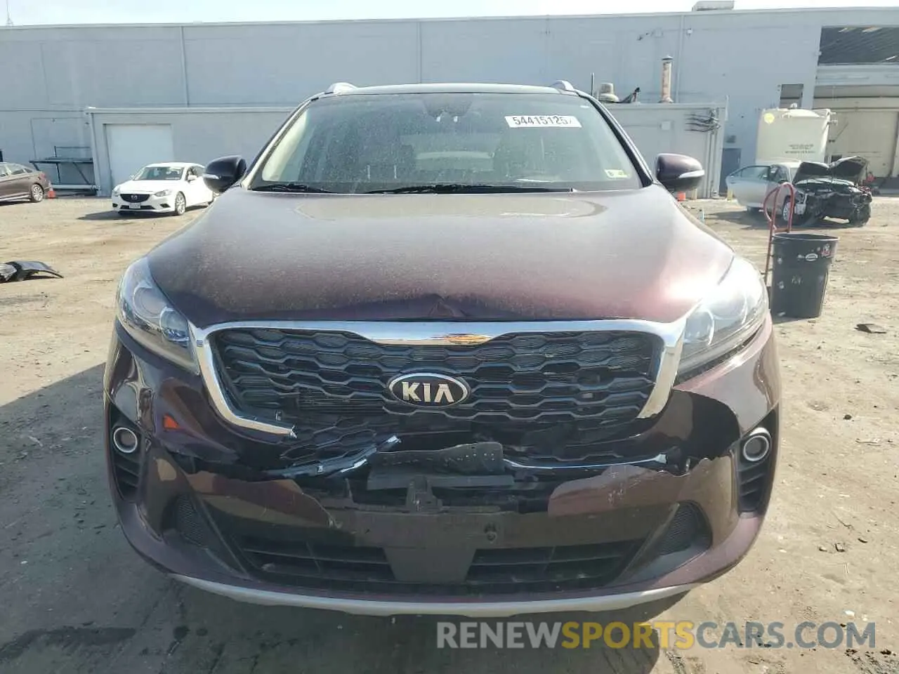 5 Photograph of a damaged car 5XYPHDA5XLG707405 KIA SORENTO 2020