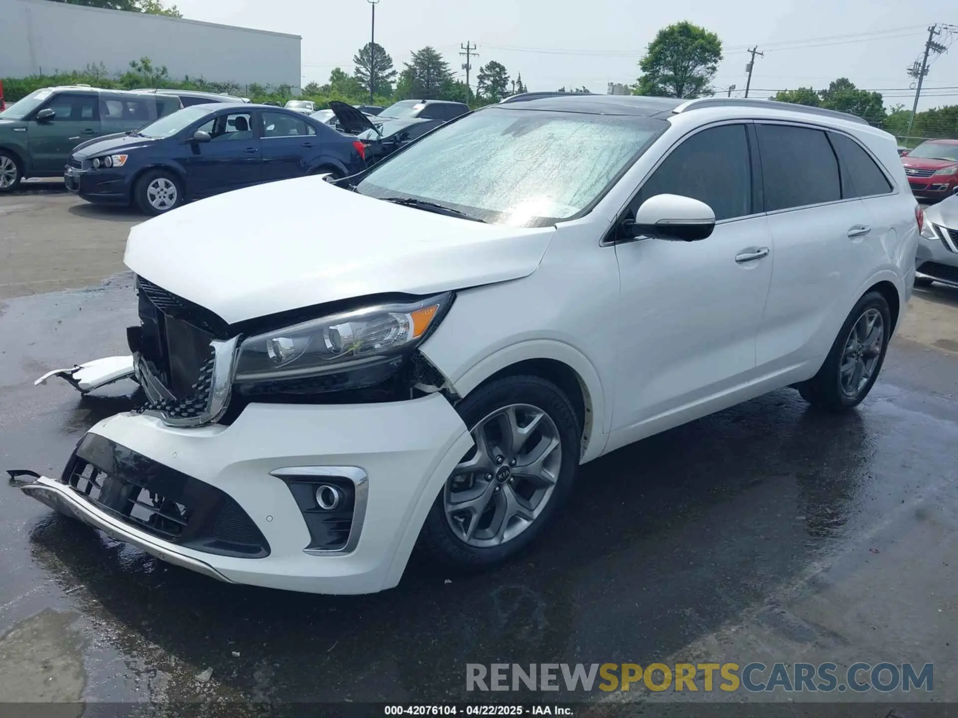 2 Photograph of a damaged car 5XYPK4A51LG650674 KIA SORENTO 2020