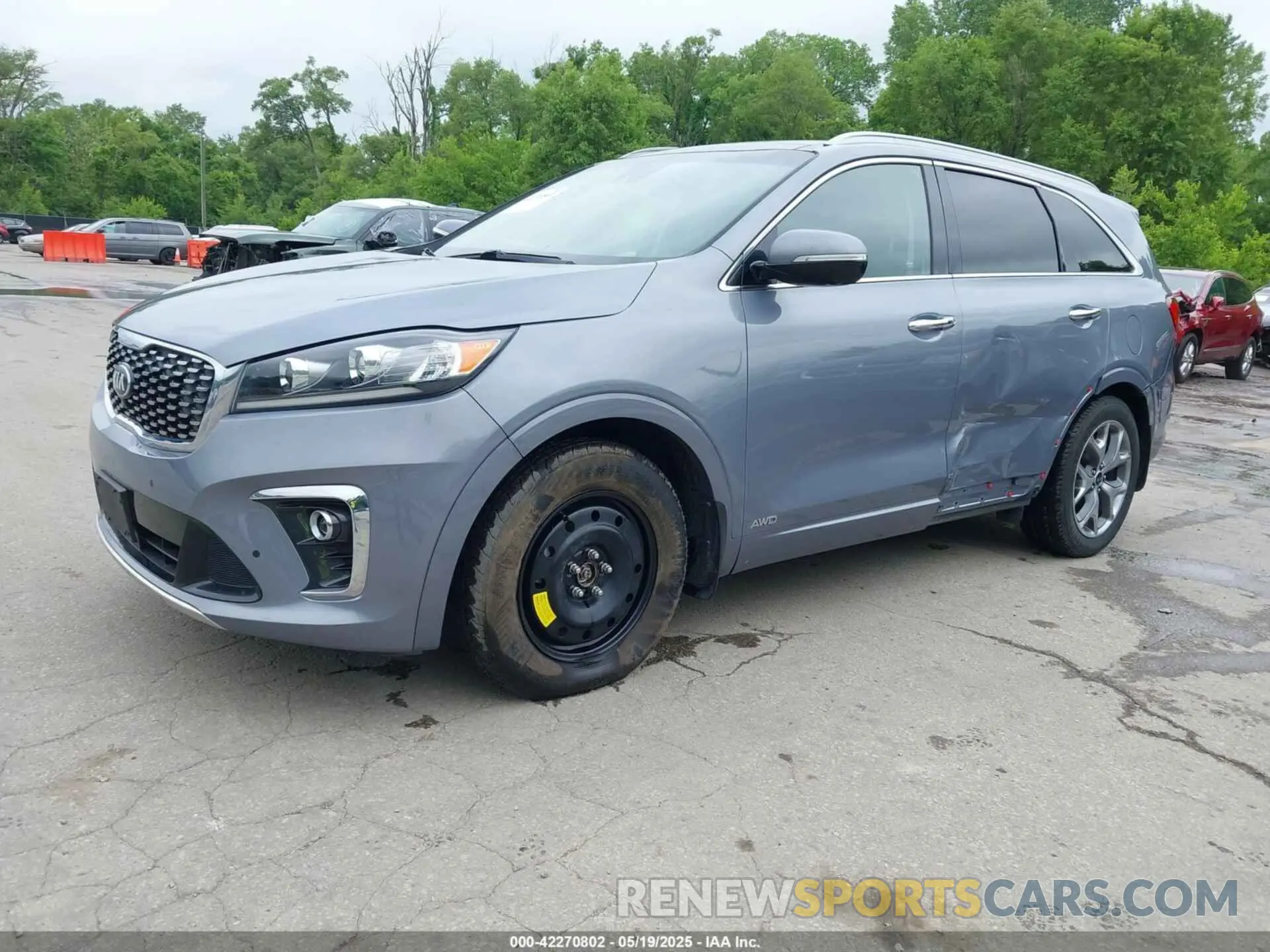 2 Photograph of a damaged car 5XYPKDA52LG648240 KIA SORENTO 2020