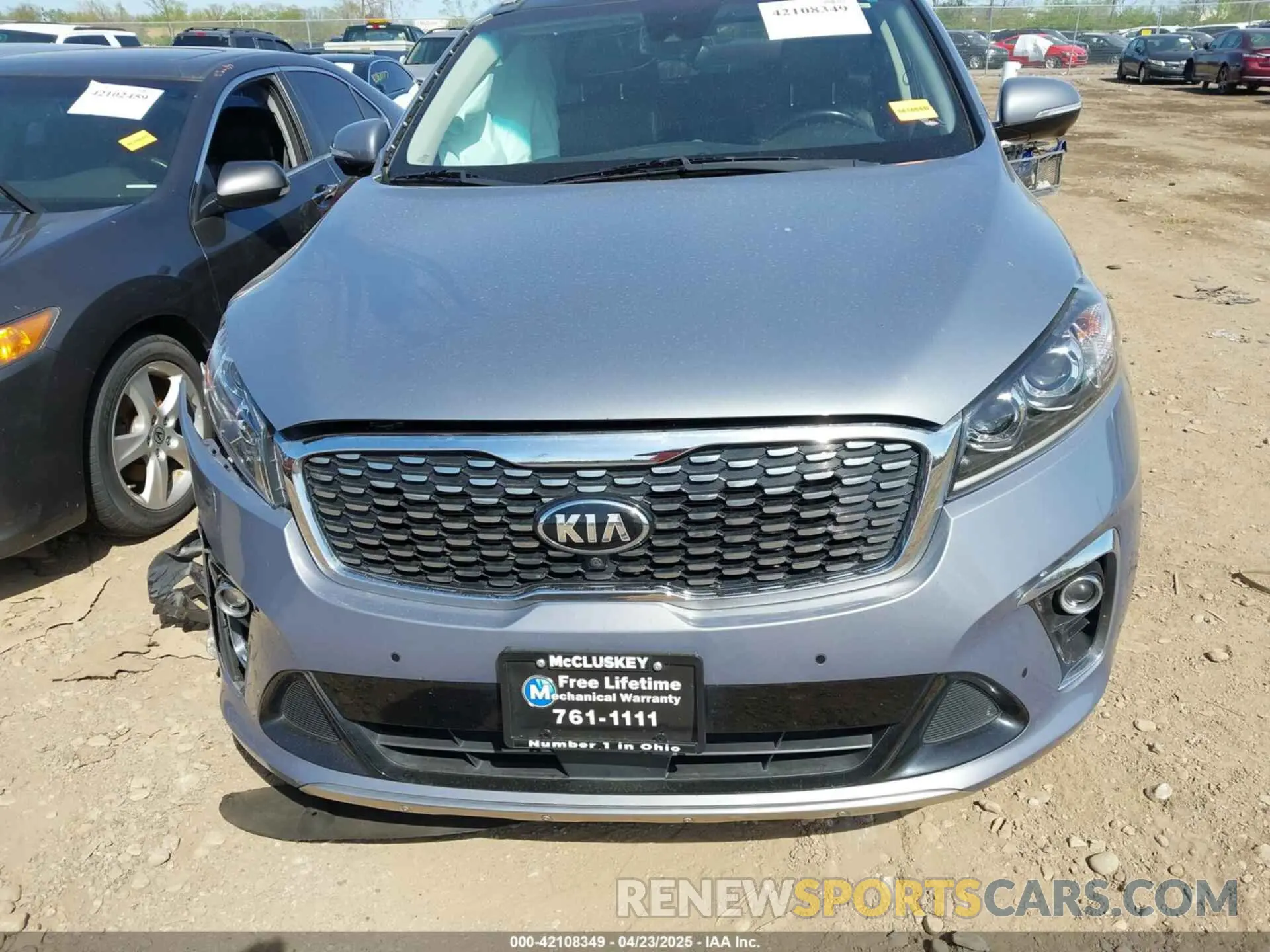 13 Photograph of a damaged car 5XYPKDA53LG646612 KIA SORENTO 2020