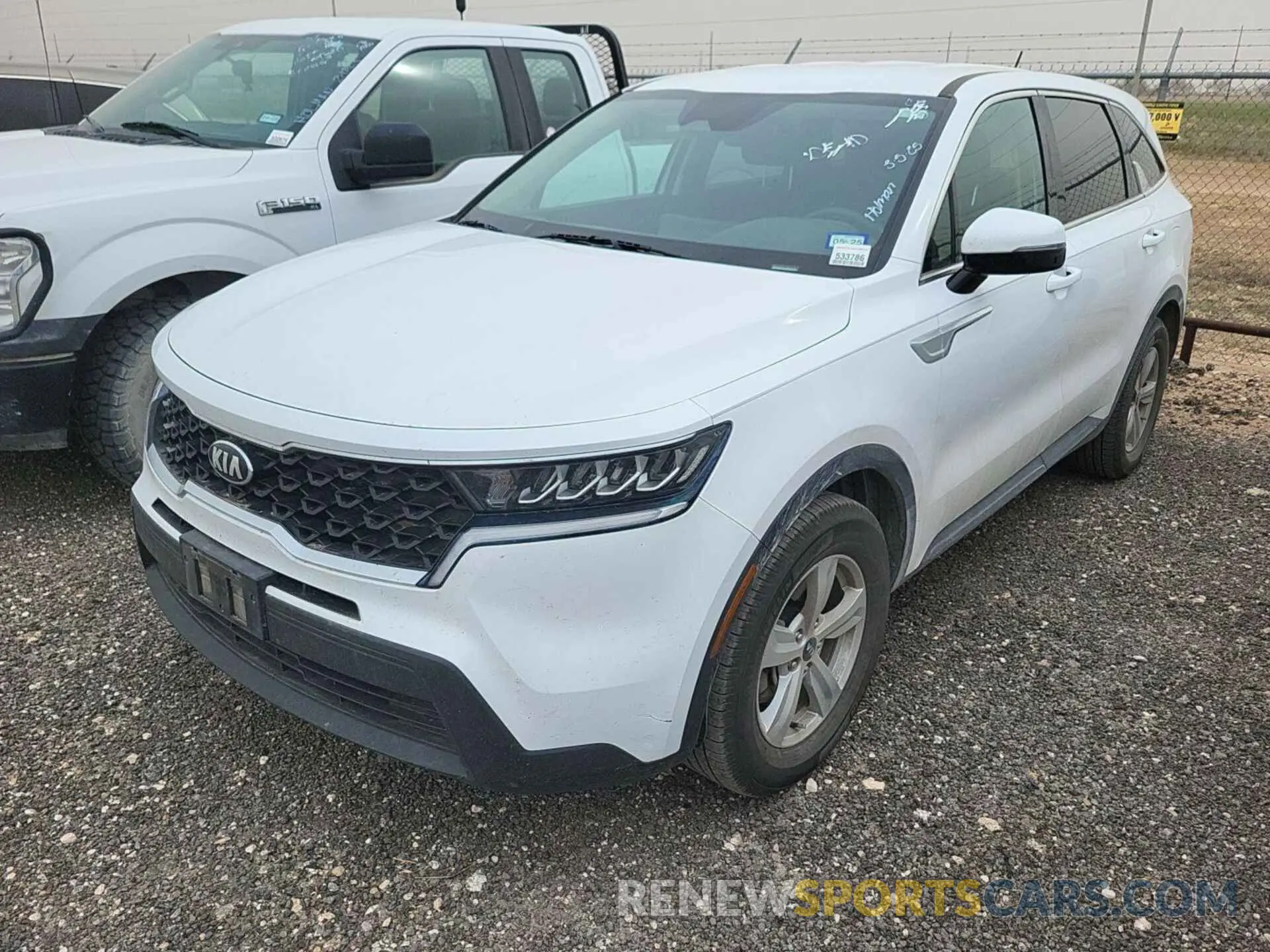 2 Photograph of a damaged car 5XYRG4LC1MG001044 KIA SORENTO 2021