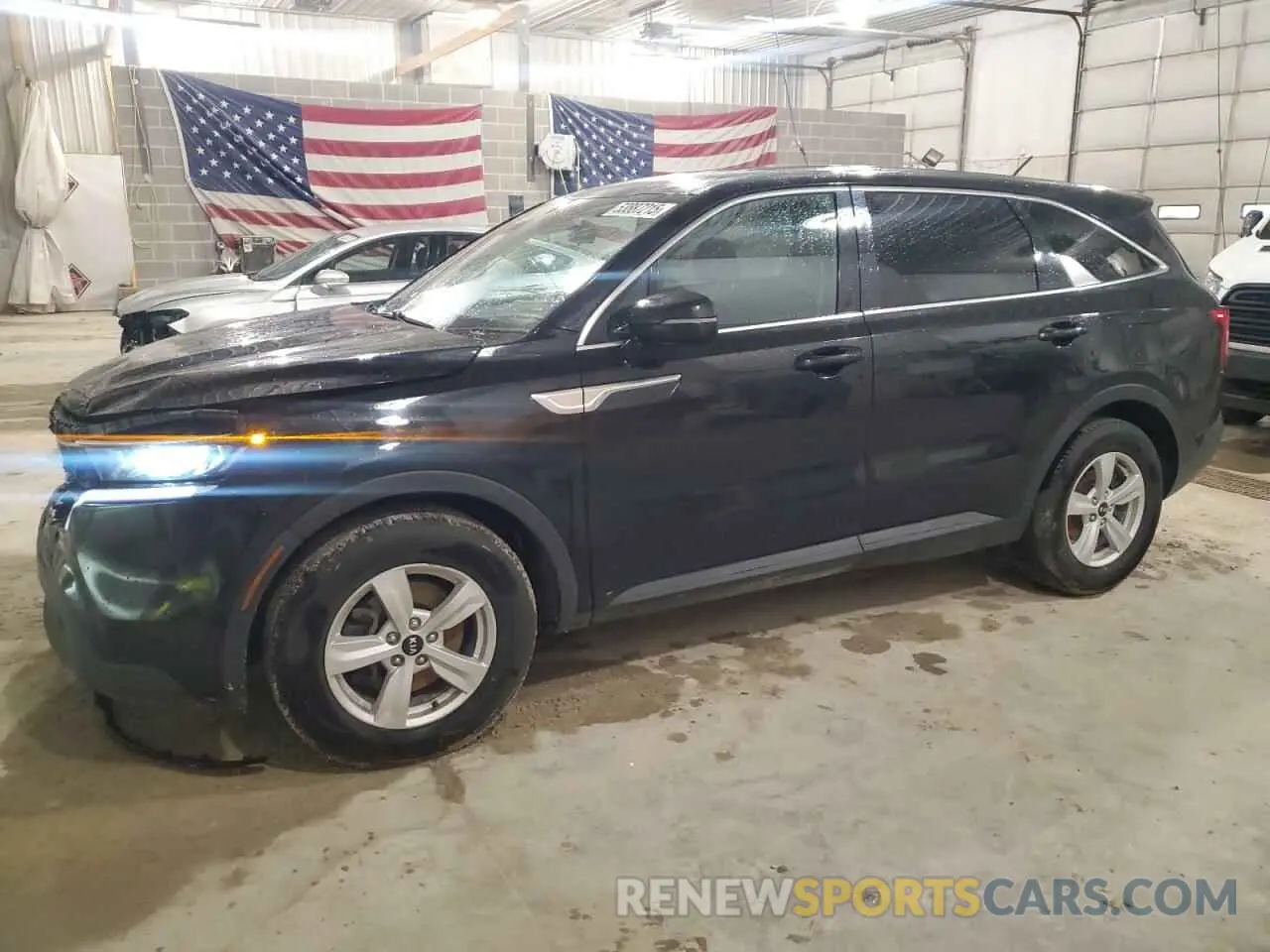 1 Photograph of a damaged car 5XYRG4LC1MG016935 KIA SORENTO 2021