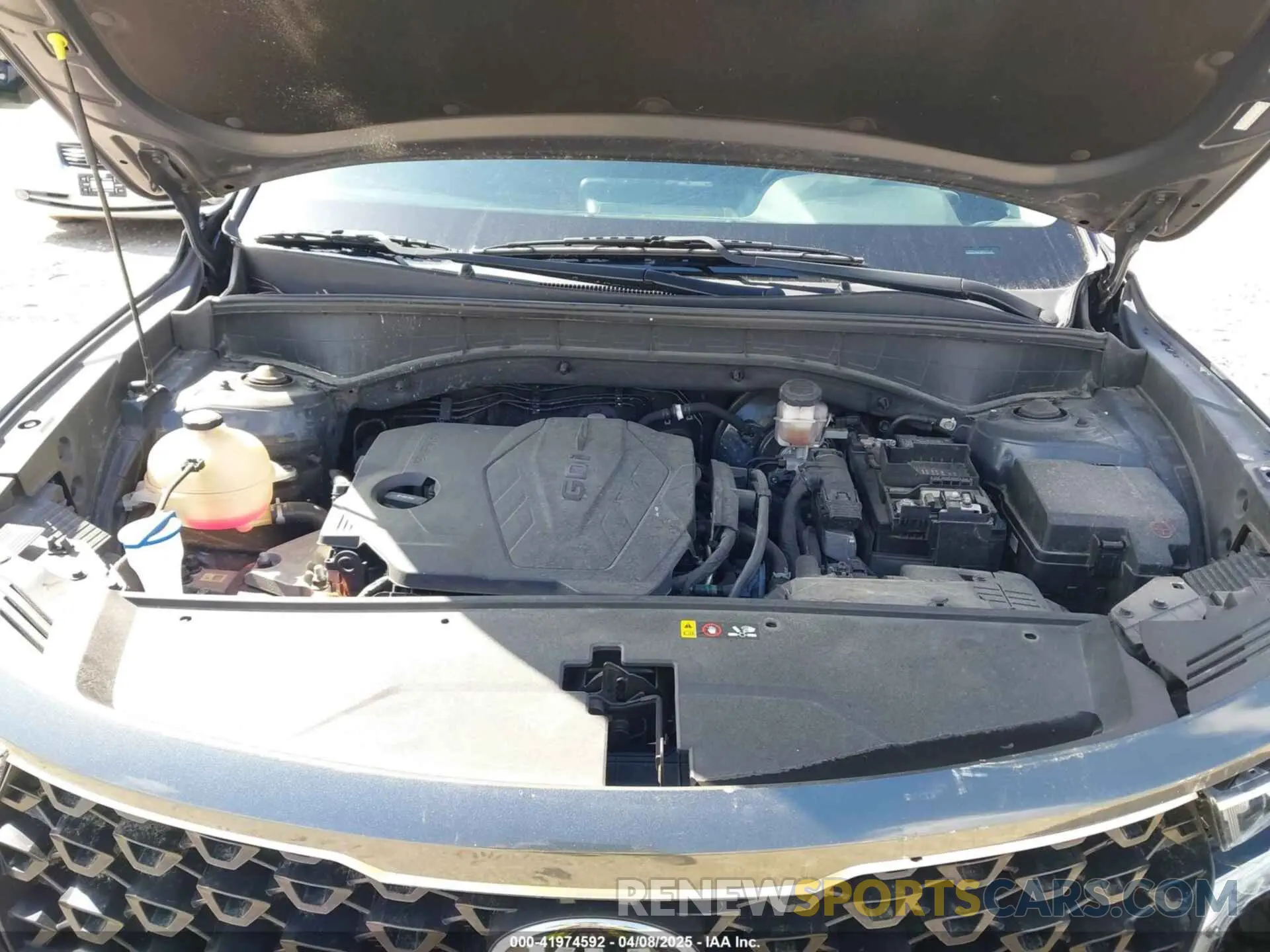 10 Photograph of a damaged car 5XYRG4LC1MG021424 KIA SORENTO 2021