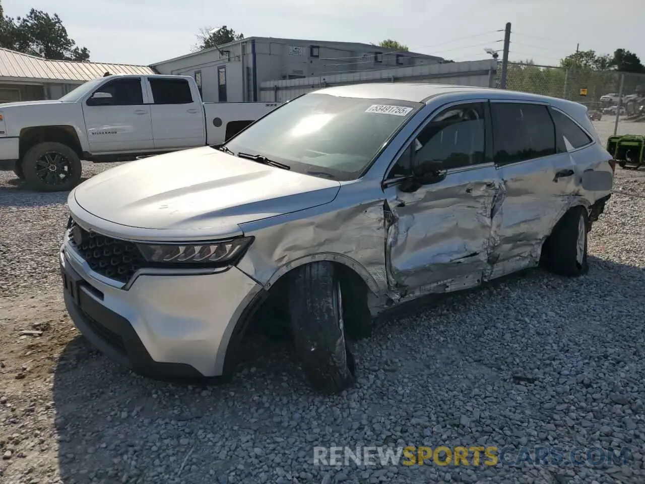 1 Photograph of a damaged car 5XYRG4LC1MG041897 KIA SORENTO 2021
