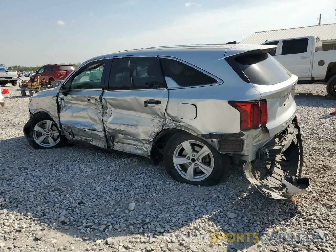 2 Photograph of a damaged car 5XYRG4LC1MG041897 KIA SORENTO 2021