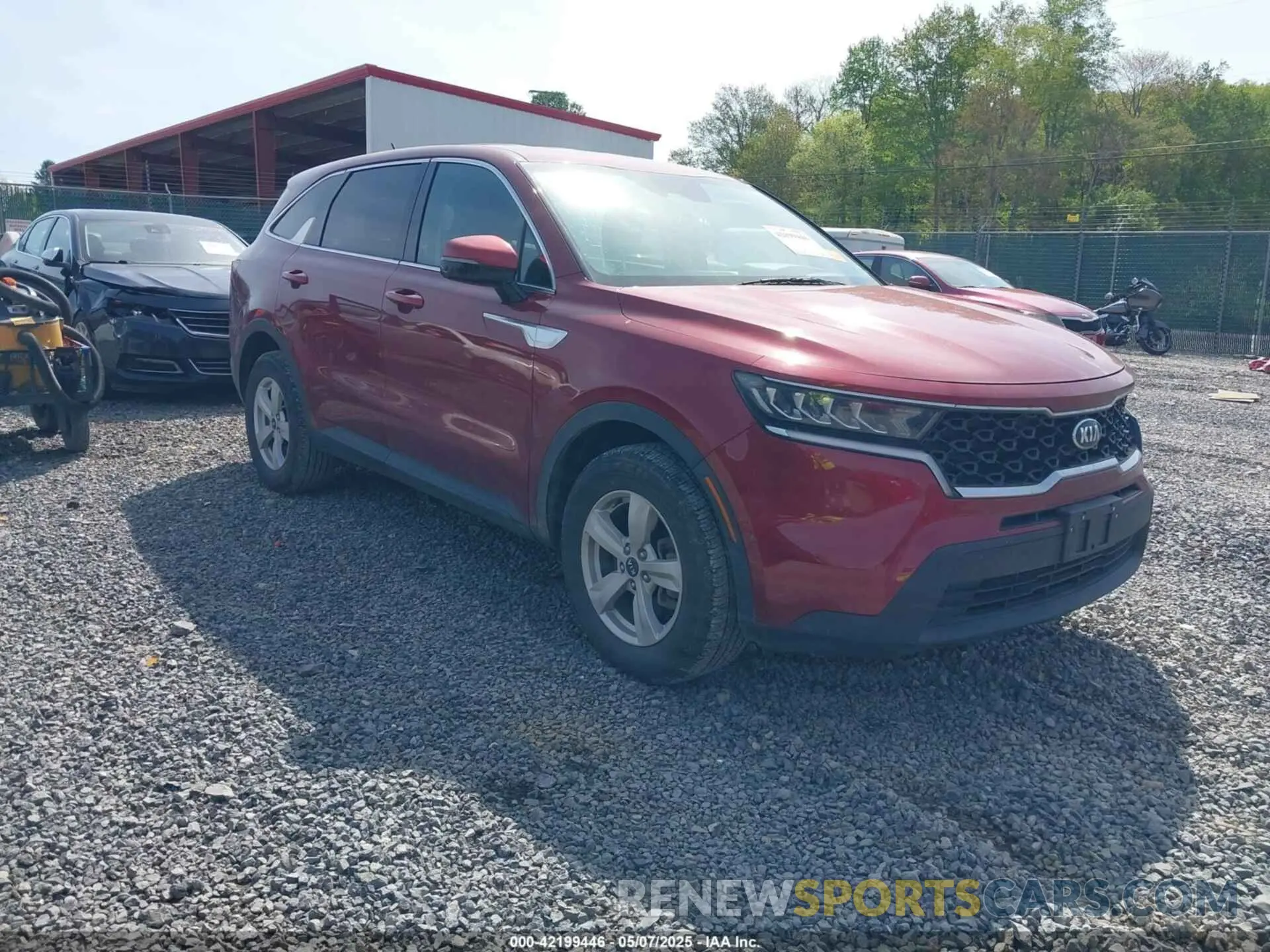 1 Photograph of a damaged car 5XYRG4LC1MG052981 KIA SORENTO 2021