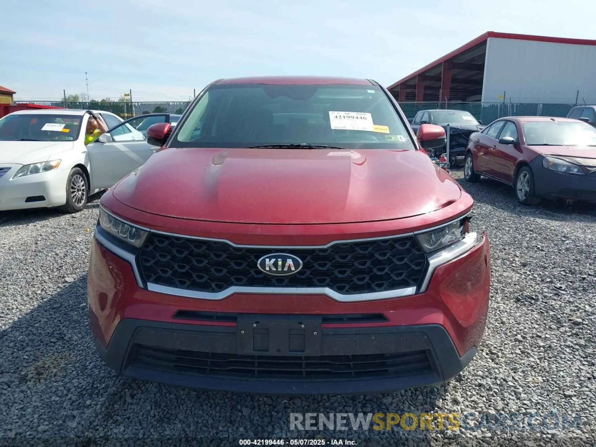 13 Photograph of a damaged car 5XYRG4LC1MG052981 KIA SORENTO 2021