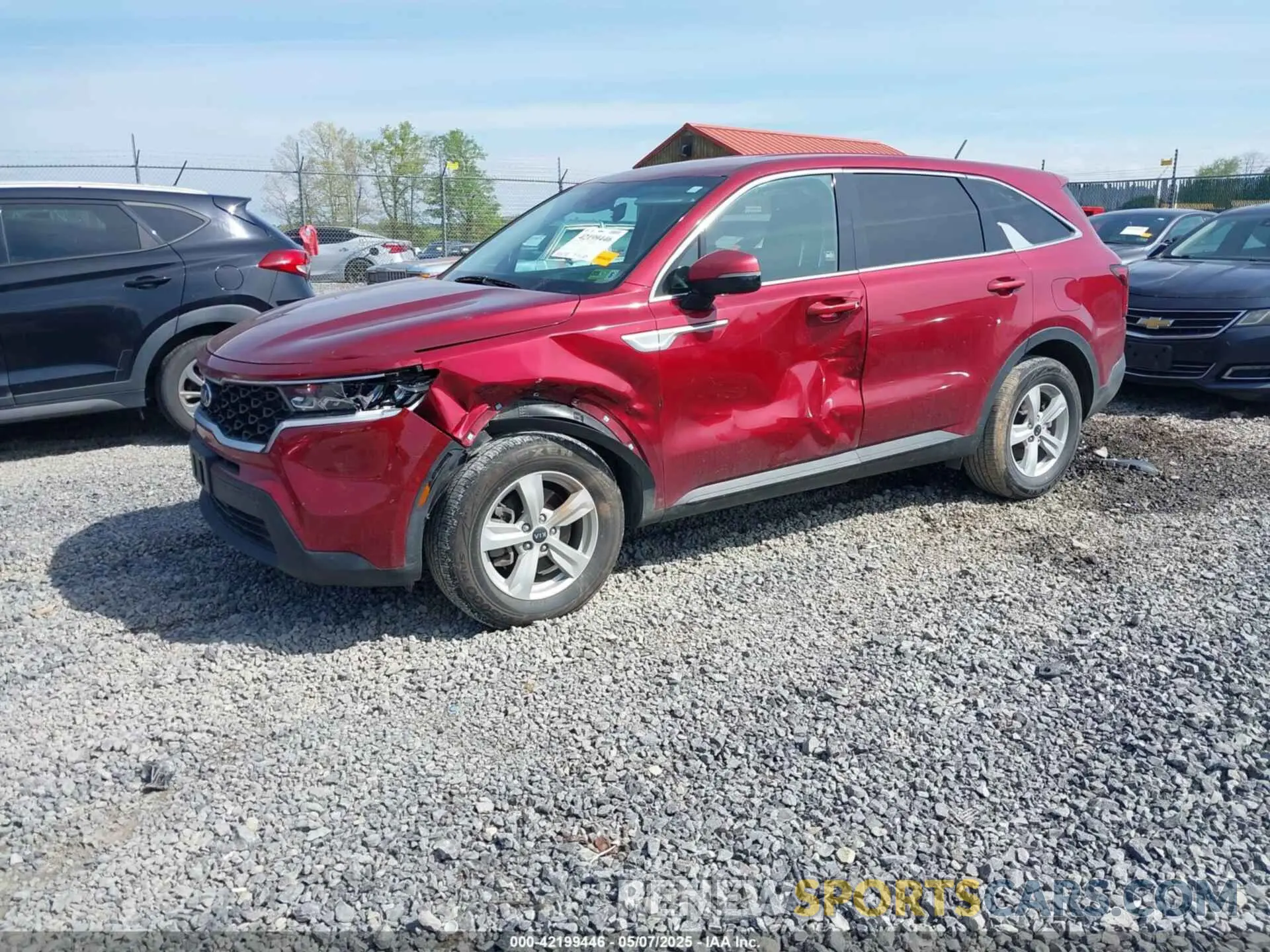 2 Photograph of a damaged car 5XYRG4LC1MG052981 KIA SORENTO 2021