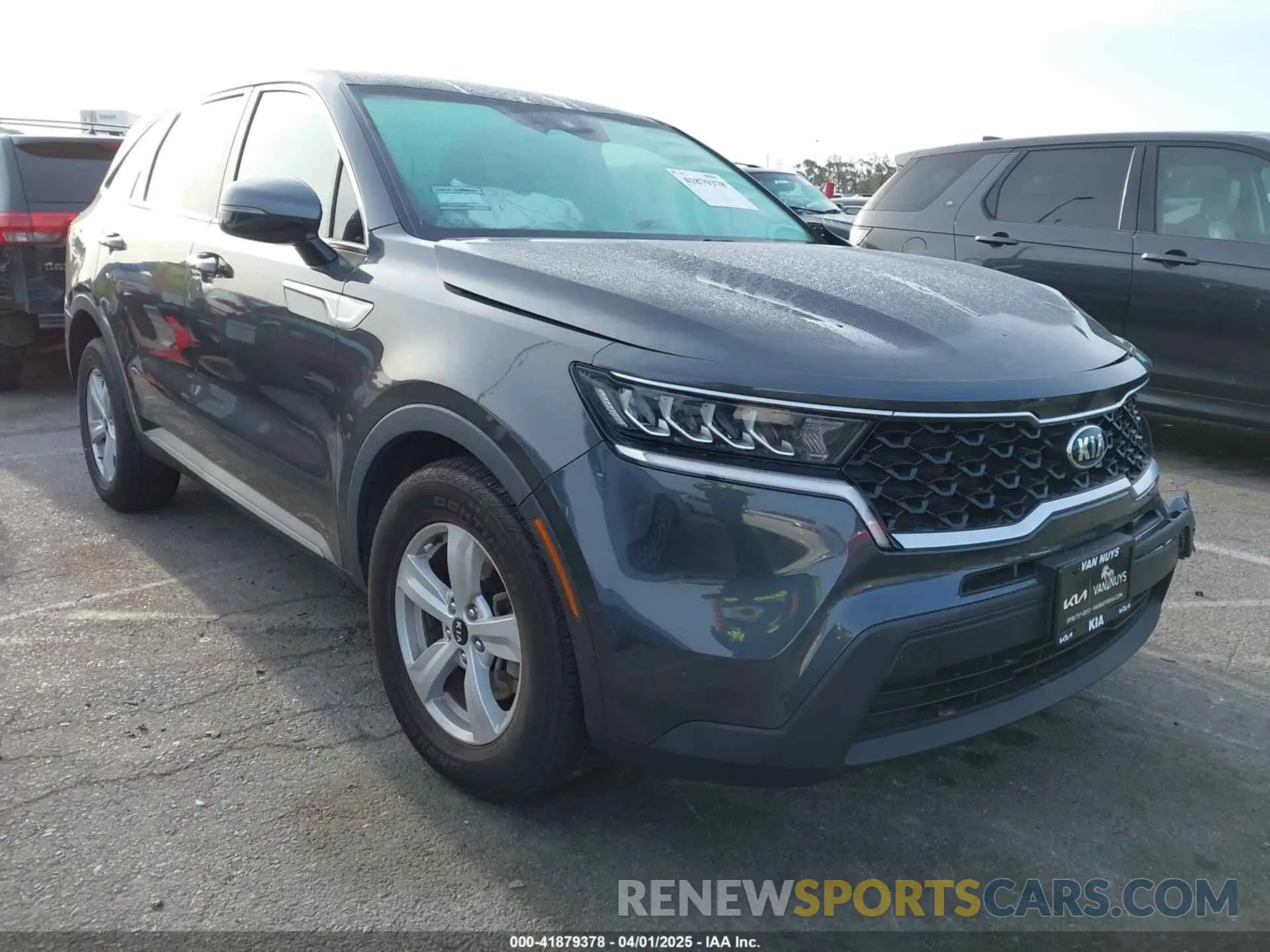 1 Photograph of a damaged car 5XYRG4LC2MG044534 KIA SORENTO 2021