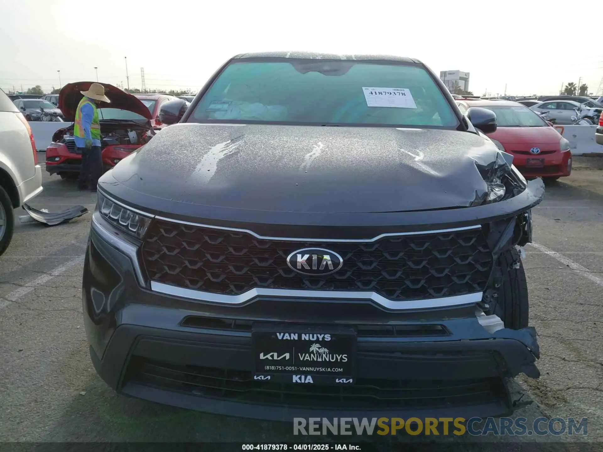 12 Photograph of a damaged car 5XYRG4LC2MG044534 KIA SORENTO 2021