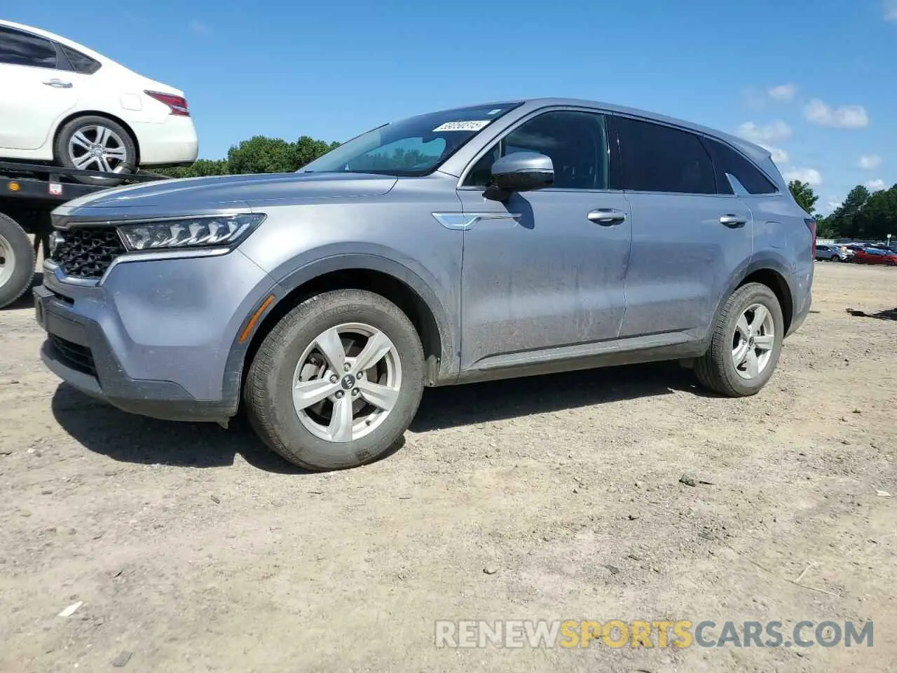 1 Photograph of a damaged car 5XYRG4LC3MG021795 KIA SORENTO 2021
