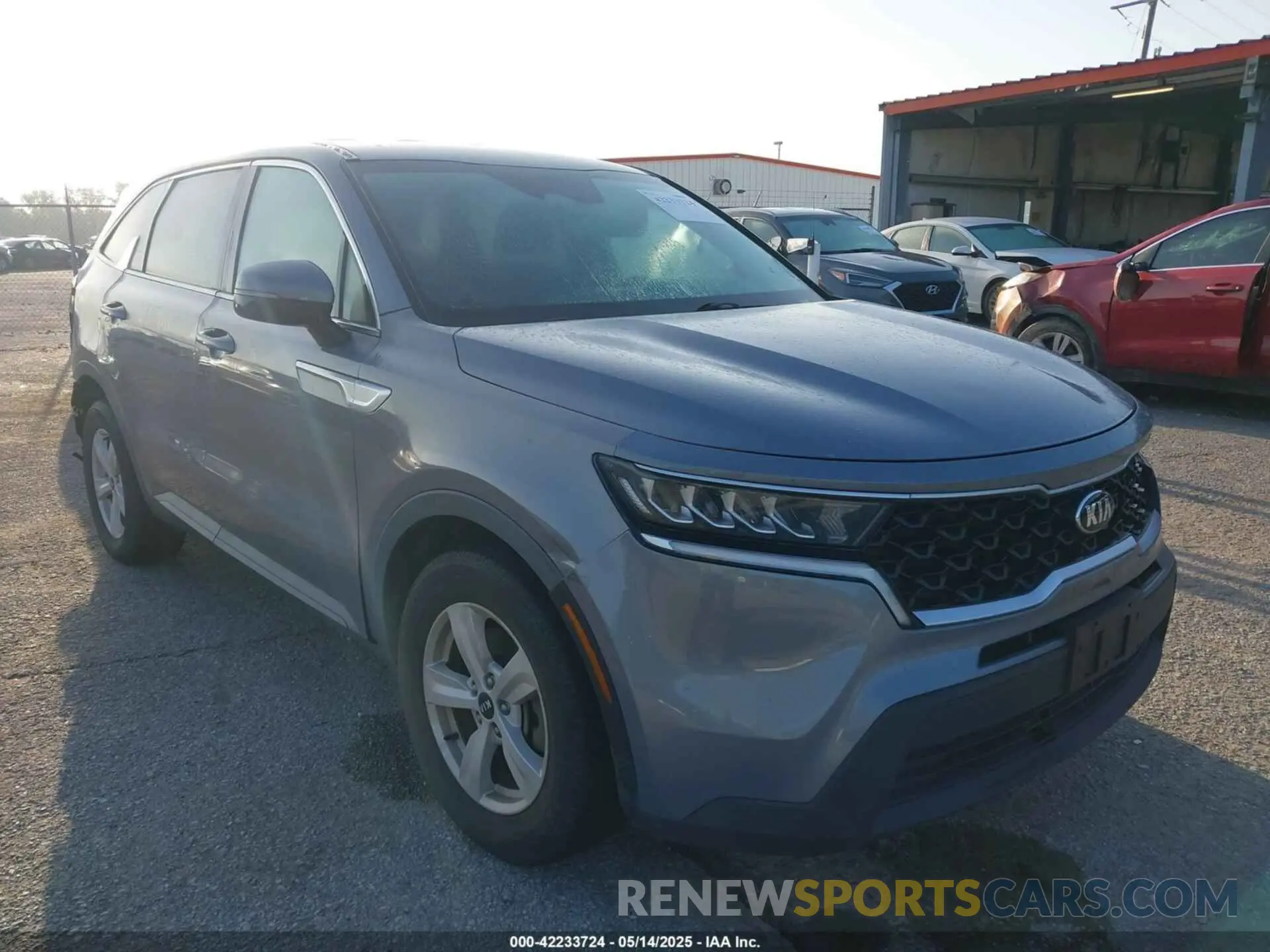 1 Photograph of a damaged car 5XYRG4LC3MG032683 KIA SORENTO 2021
