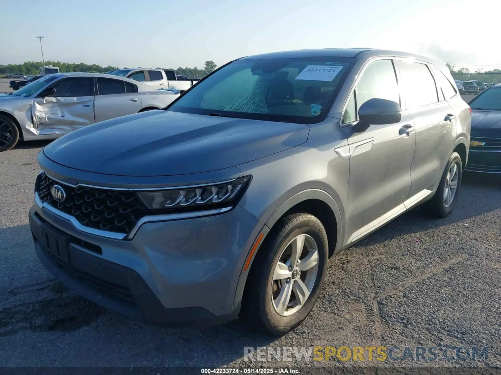 2 Photograph of a damaged car 5XYRG4LC3MG032683 KIA SORENTO 2021