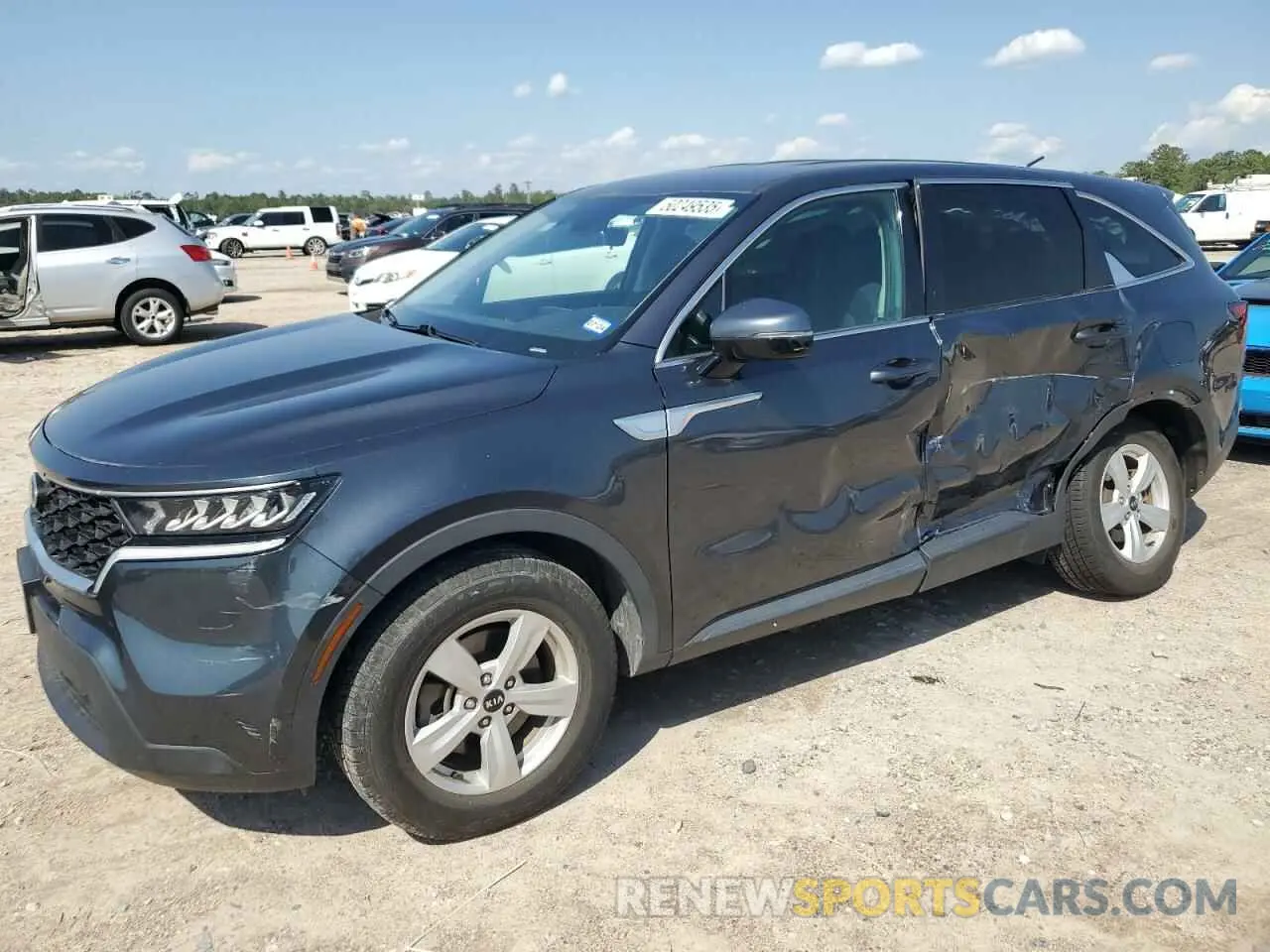 1 Photograph of a damaged car 5XYRG4LC4MG068446 KIA SORENTO 2021