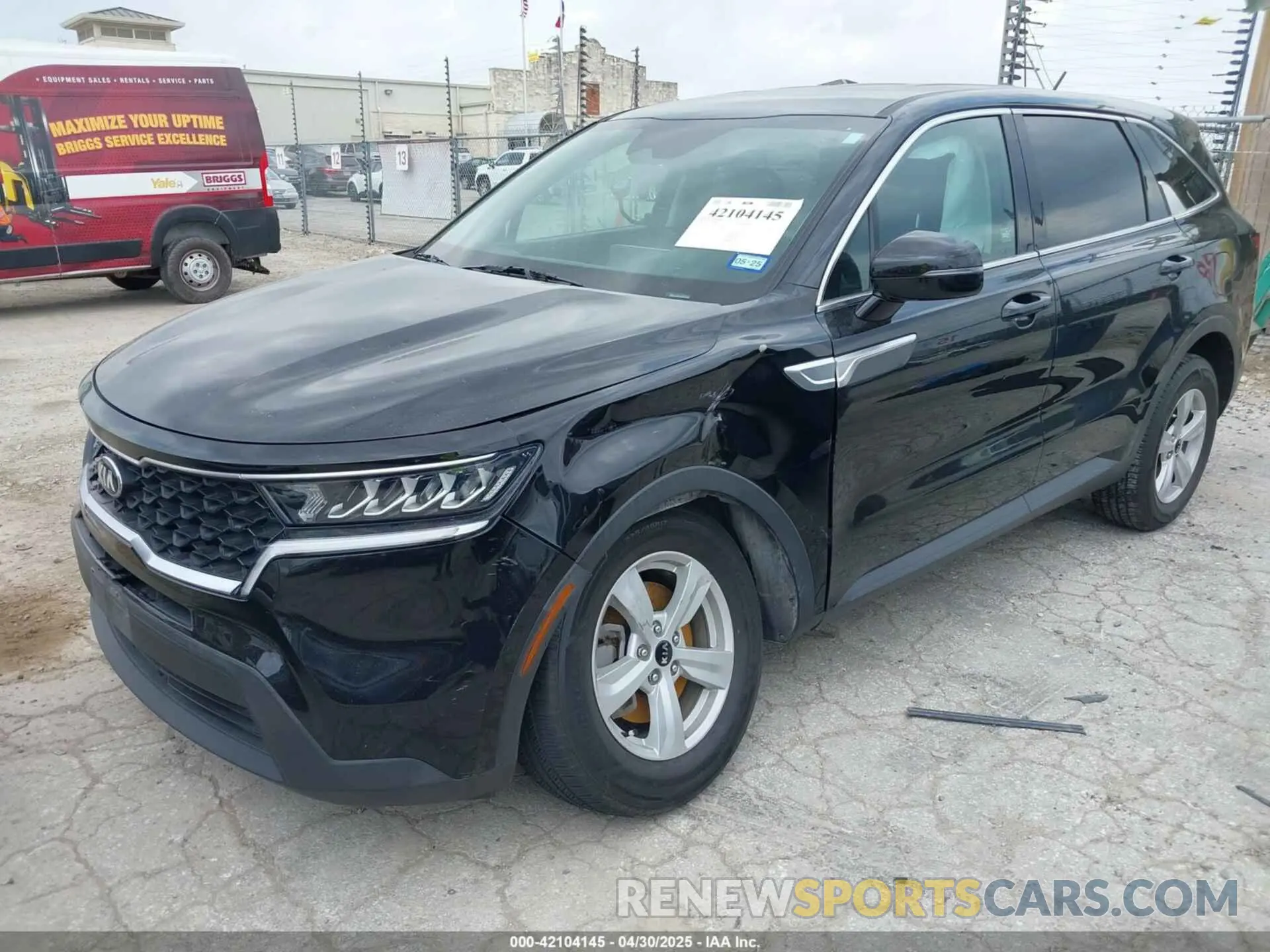 2 Photograph of a damaged car 5XYRG4LC5MG020261 KIA SORENTO 2021