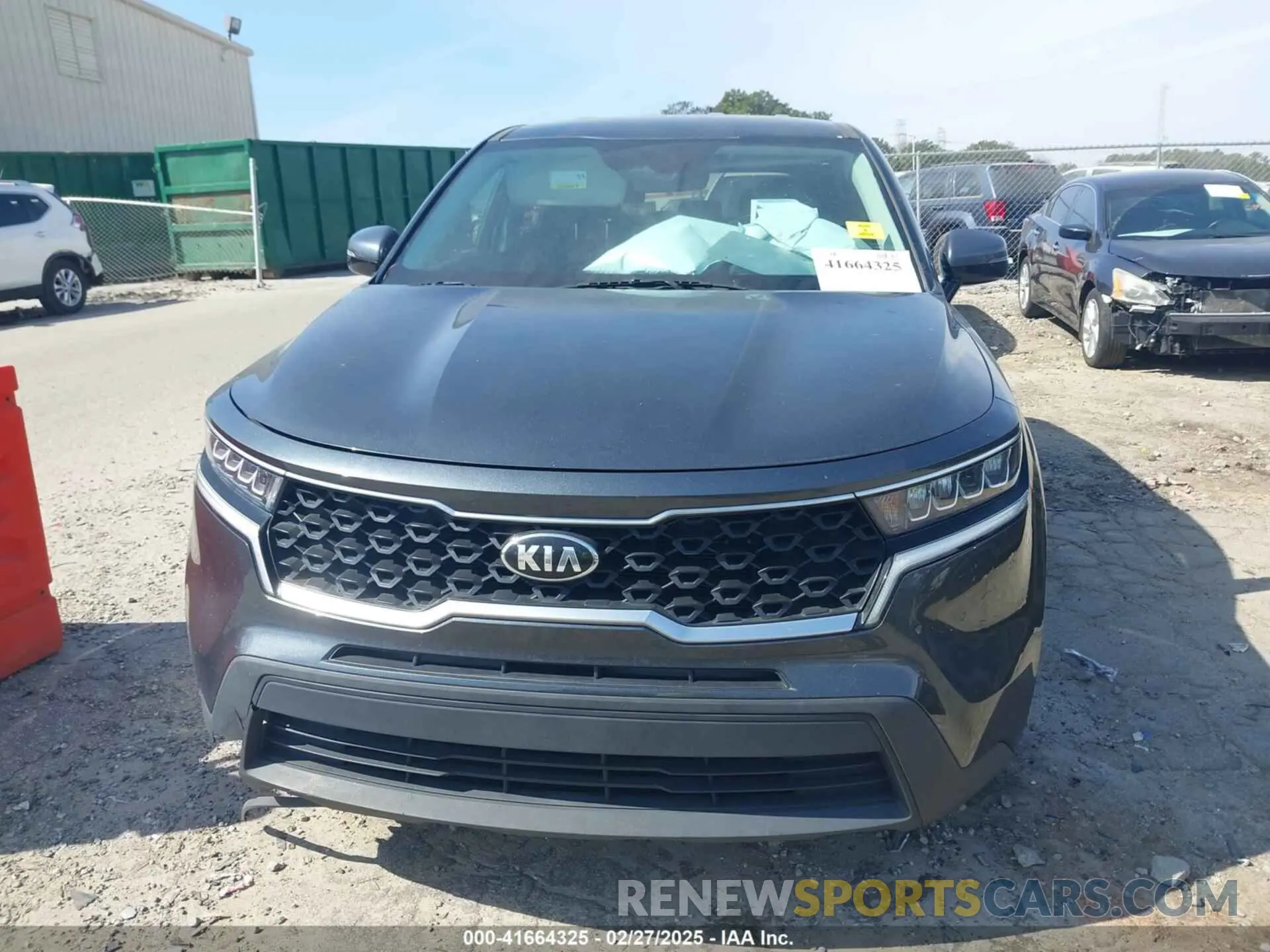 12 Photograph of a damaged car 5XYRG4LC7MG021928 KIA SORENTO 2021