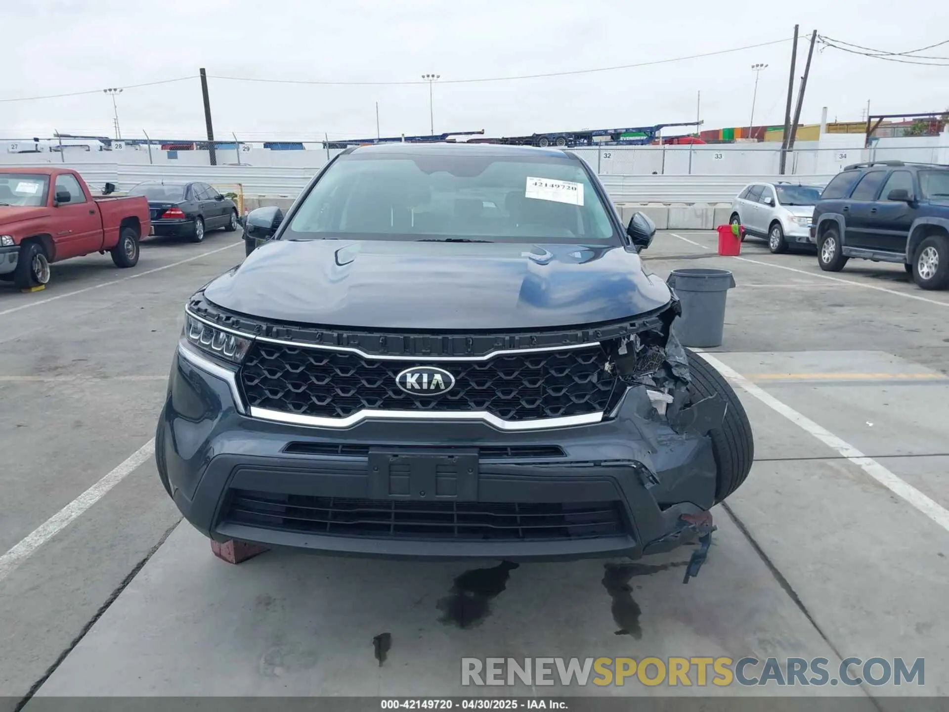 12 Photograph of a damaged car 5XYRG4LC7MG041273 KIA SORENTO 2021