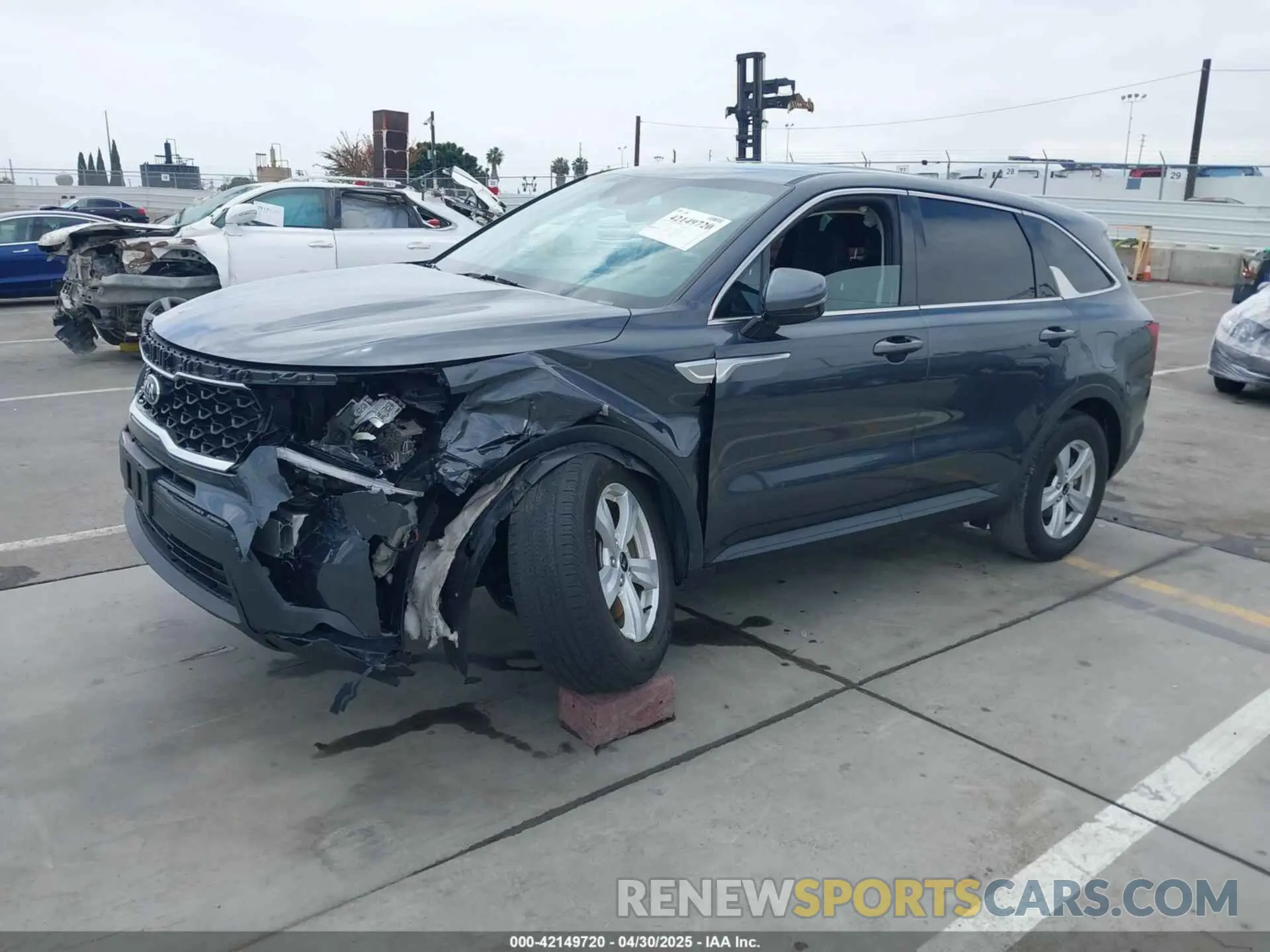 2 Photograph of a damaged car 5XYRG4LC7MG041273 KIA SORENTO 2021