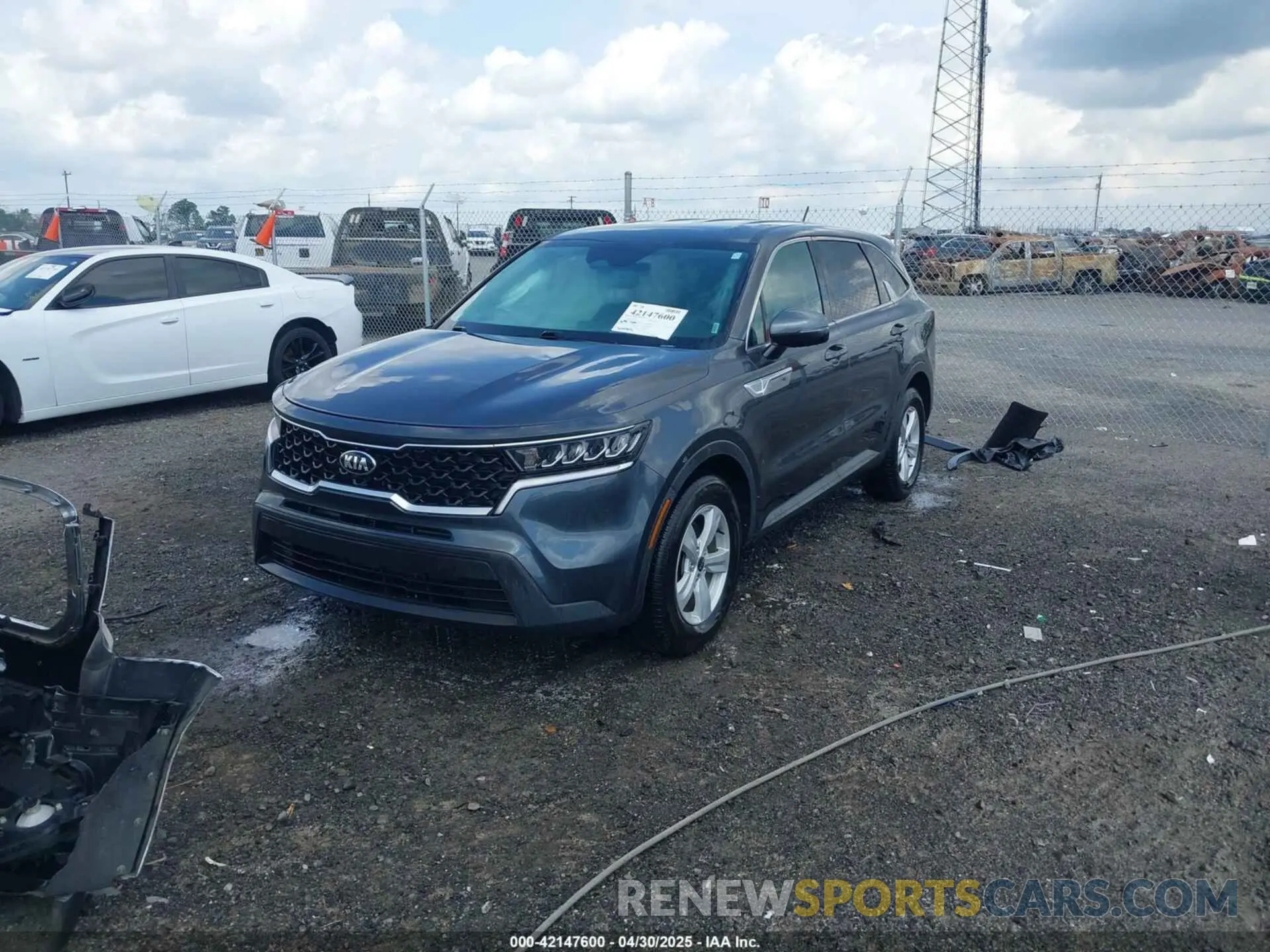 2 Photograph of a damaged car 5XYRG4LC7MG053164 KIA SORENTO 2021