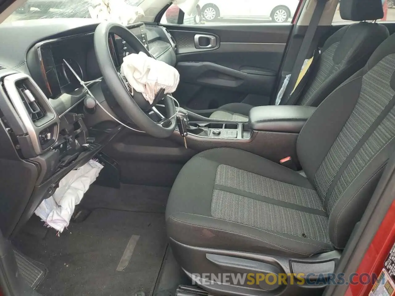 7 Photograph of a damaged car 5XYRG4LC8MG026085 KIA SORENTO 2021
