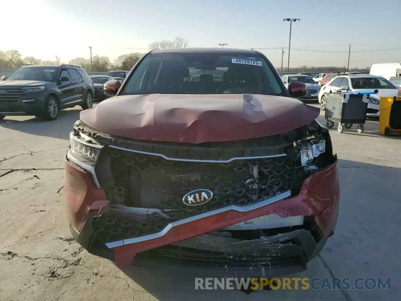 5 Photograph of a damaged car 5XYRG4LC8MG070183 KIA SORENTO 2021