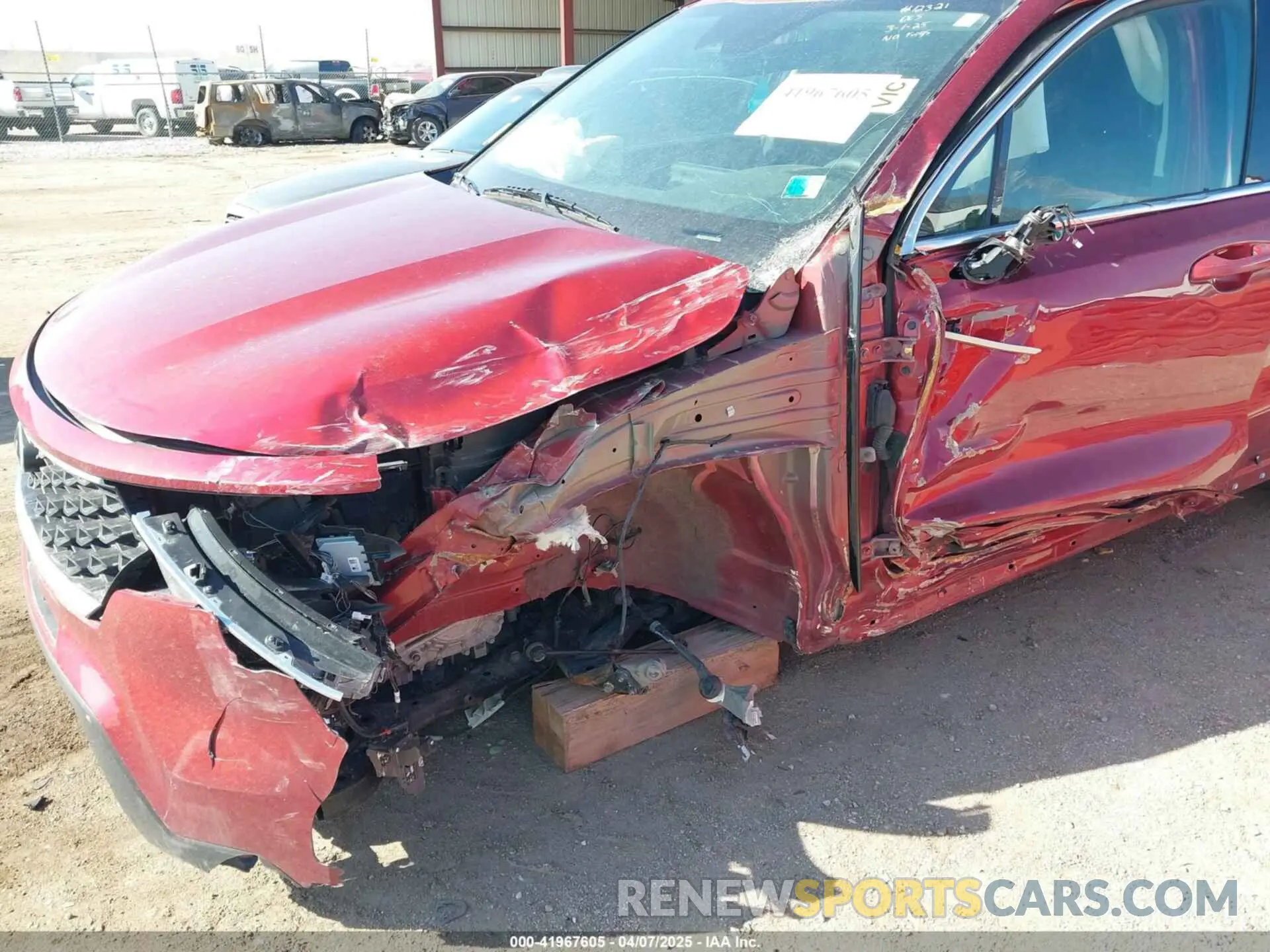 6 Photograph of a damaged car 5XYRG4LCXMG037993 KIA SORENTO 2021