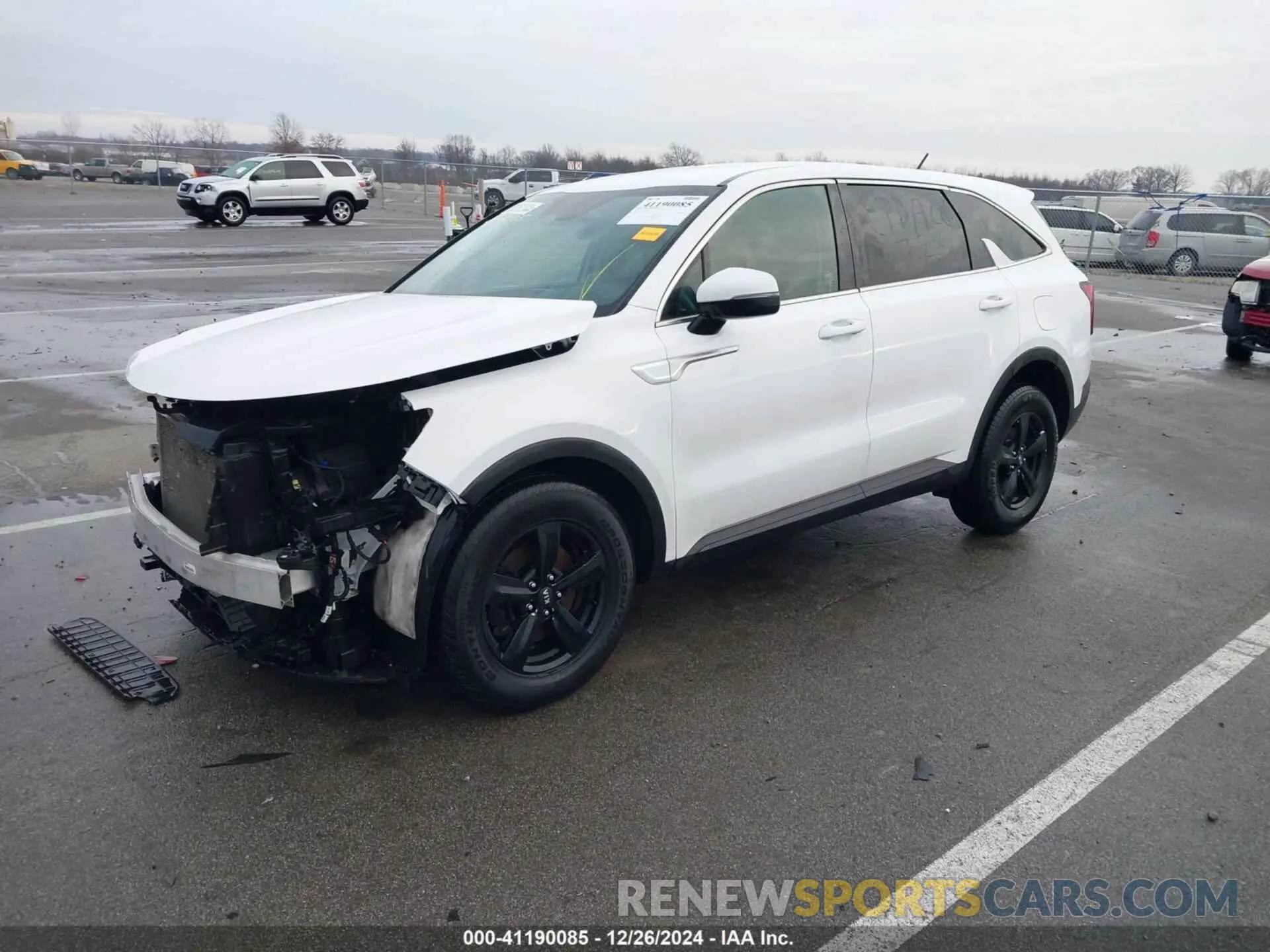 2 Photograph of a damaged car 5XYRG4LCXMG046127 KIA SORENTO 2021